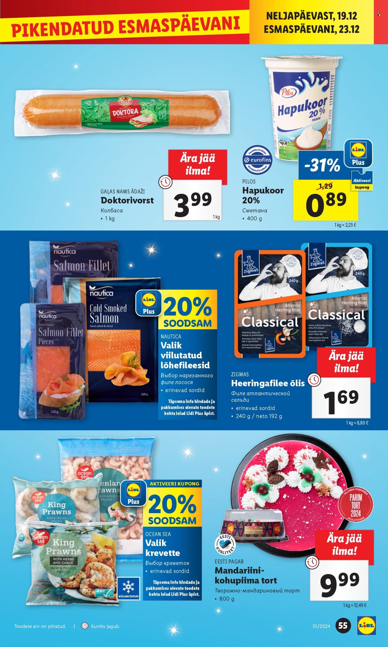 lidl - Lidl kliendileht - Kliendilehed (16.12 - 23.12.2024) - page: 55