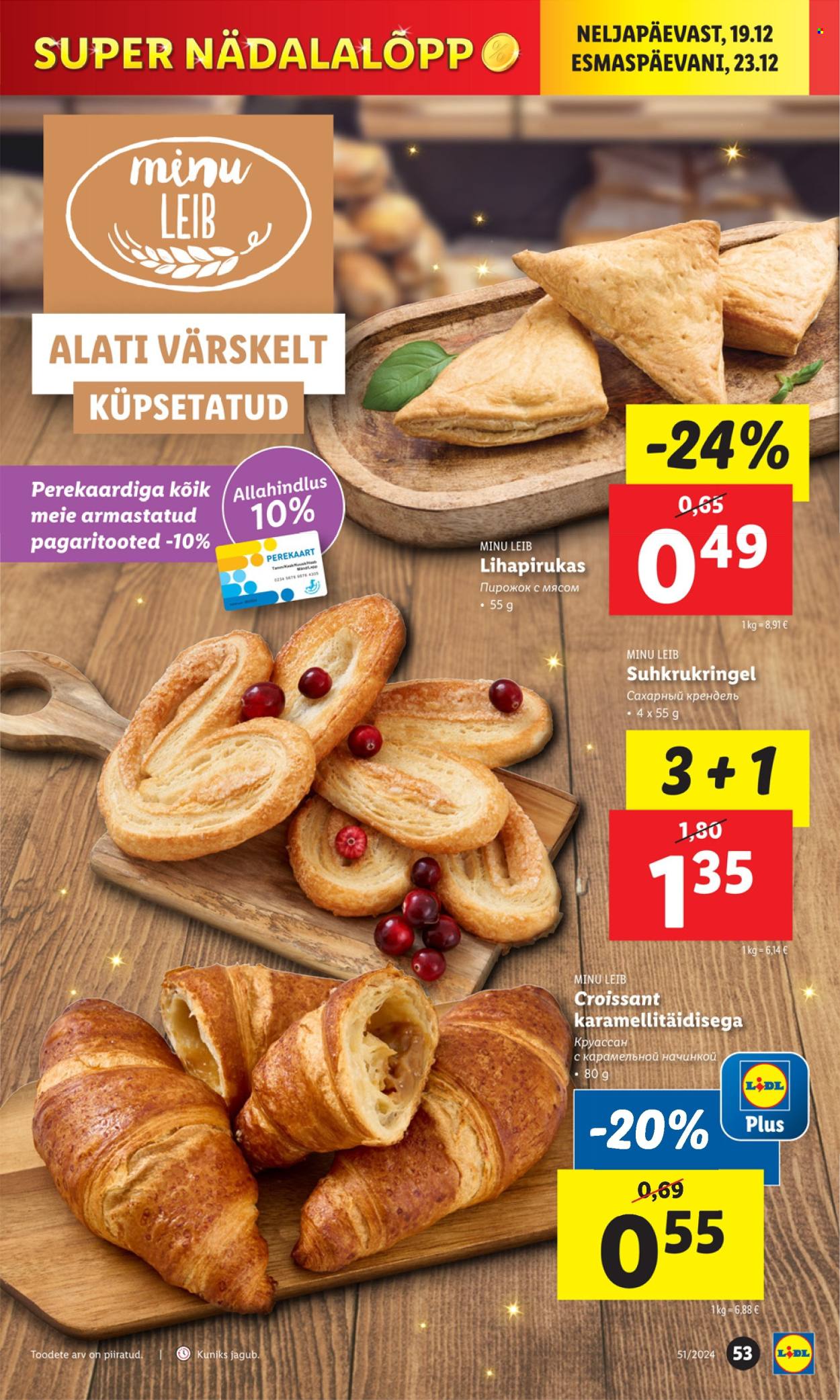 lidl - Lidl kliendileht - Kliendilehed (16.12 - 23.12.2024) - page: 53