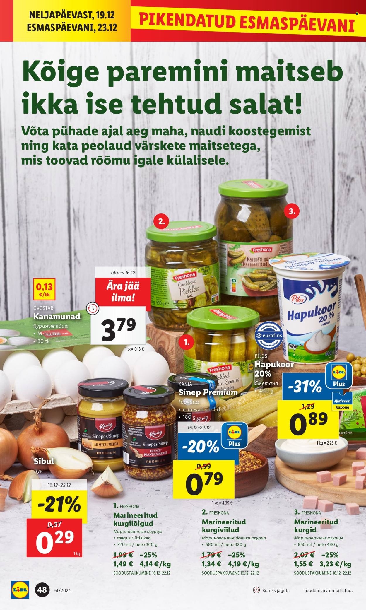 lidl - Lidl kliendileht - Kliendilehed (16.12 - 23.12.2024) - page: 48