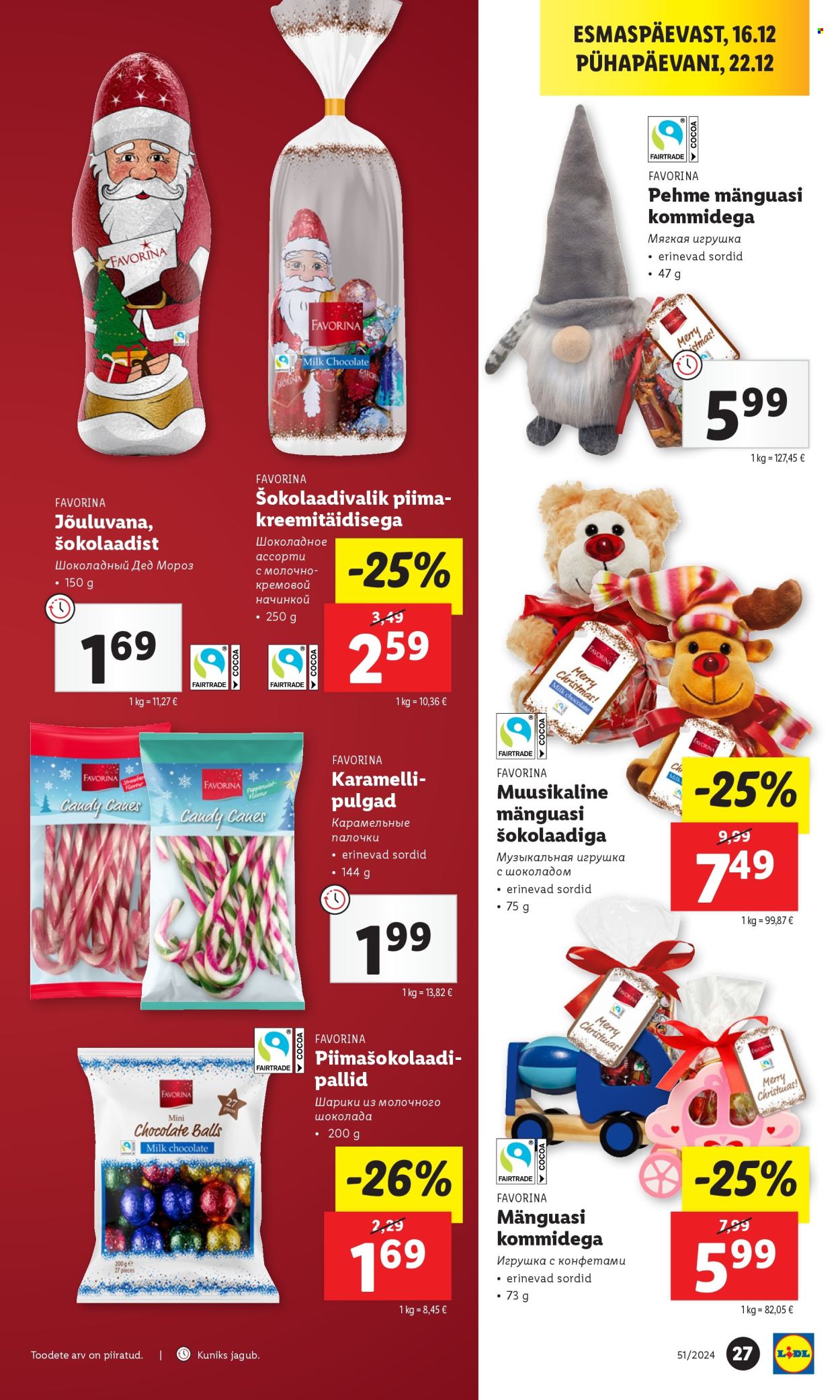 lidl - Lidl kliendileht - Kliendilehed (16.12 - 23.12.2024) - page: 27