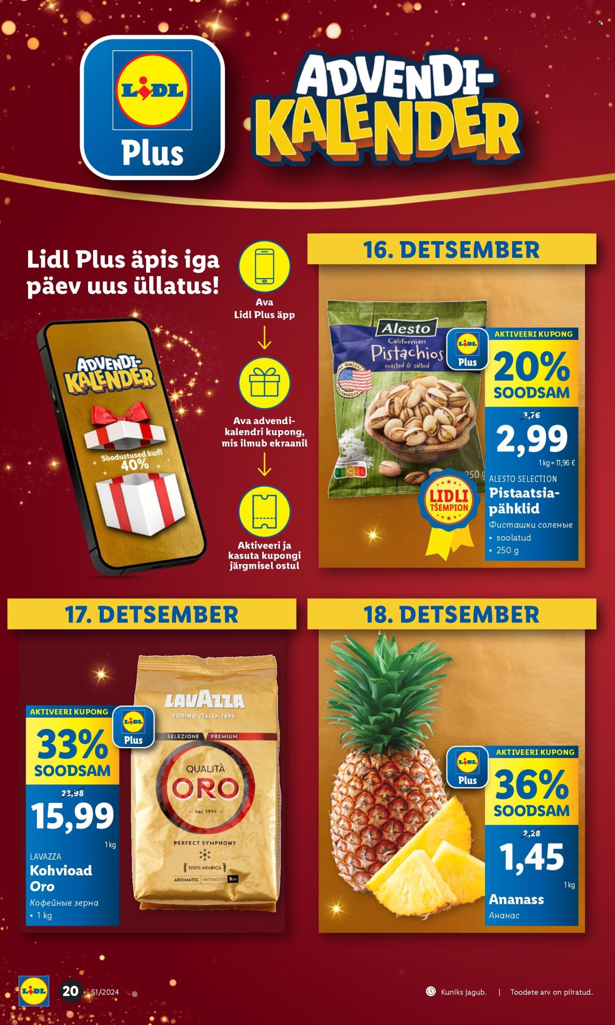 lidl - Lidl kliendileht - Kliendilehed (16.12 - 23.12.2024) - page: 20