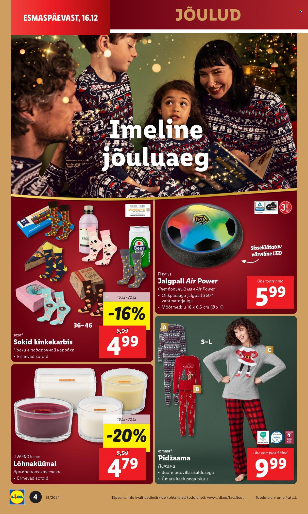 lidl - Lidl kliendileht - Tööstuskaupade pakkumised (16.12 - 22.12.2024) - page: 4