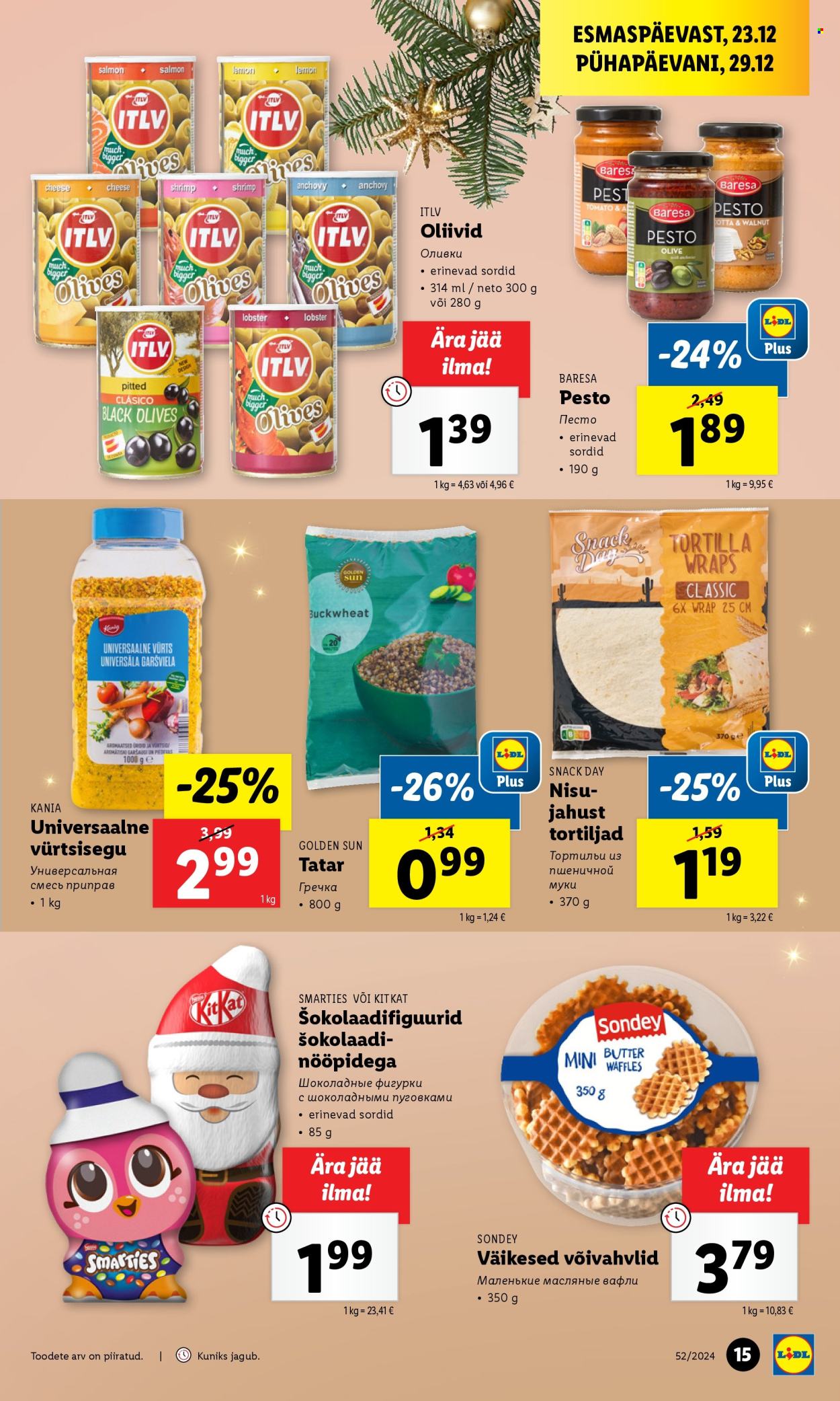 lidl - Lidl kliendileht - Kliendilehed (23.12 - 29.12.2024) - page: 15