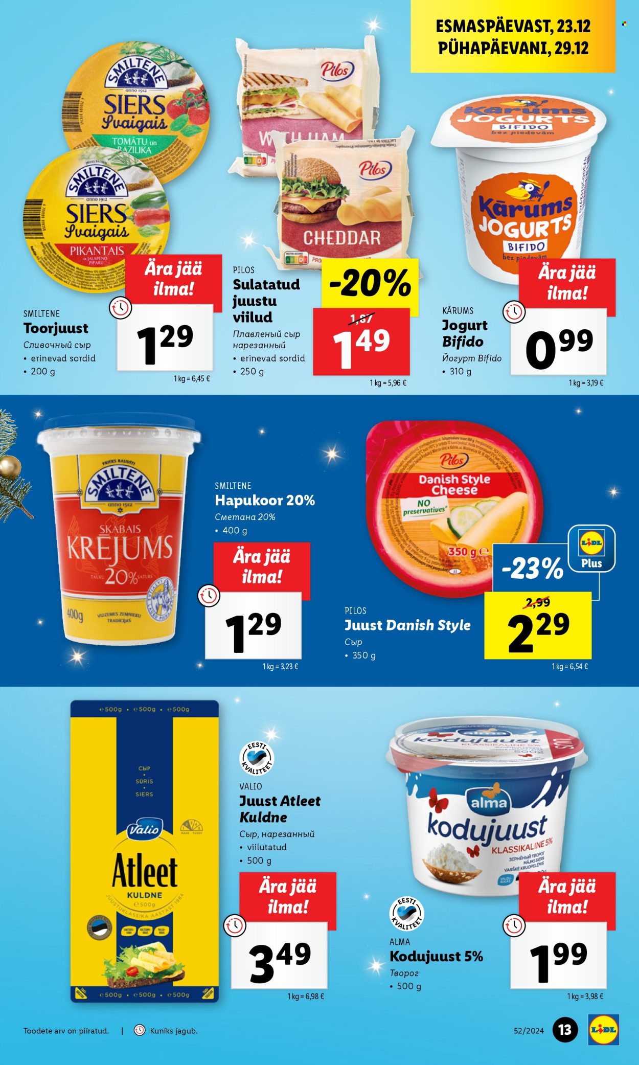 lidl - Lidl kliendileht - Kliendilehed (23.12 - 29.12.2024) - page: 13