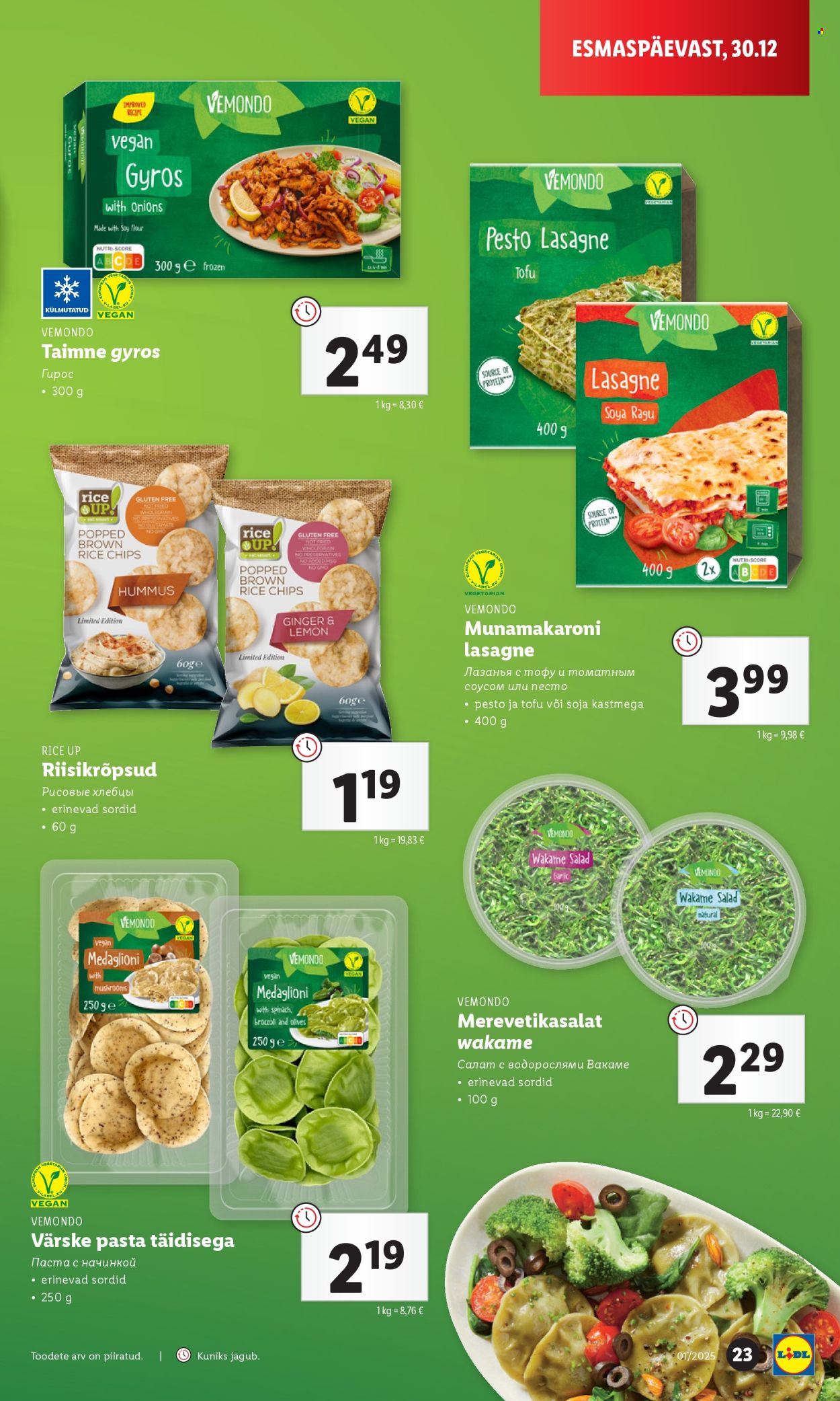 lidl - Lidl kliendileht - Kliendilehed (30.12.2024 - 5.01.2025) - page: 23