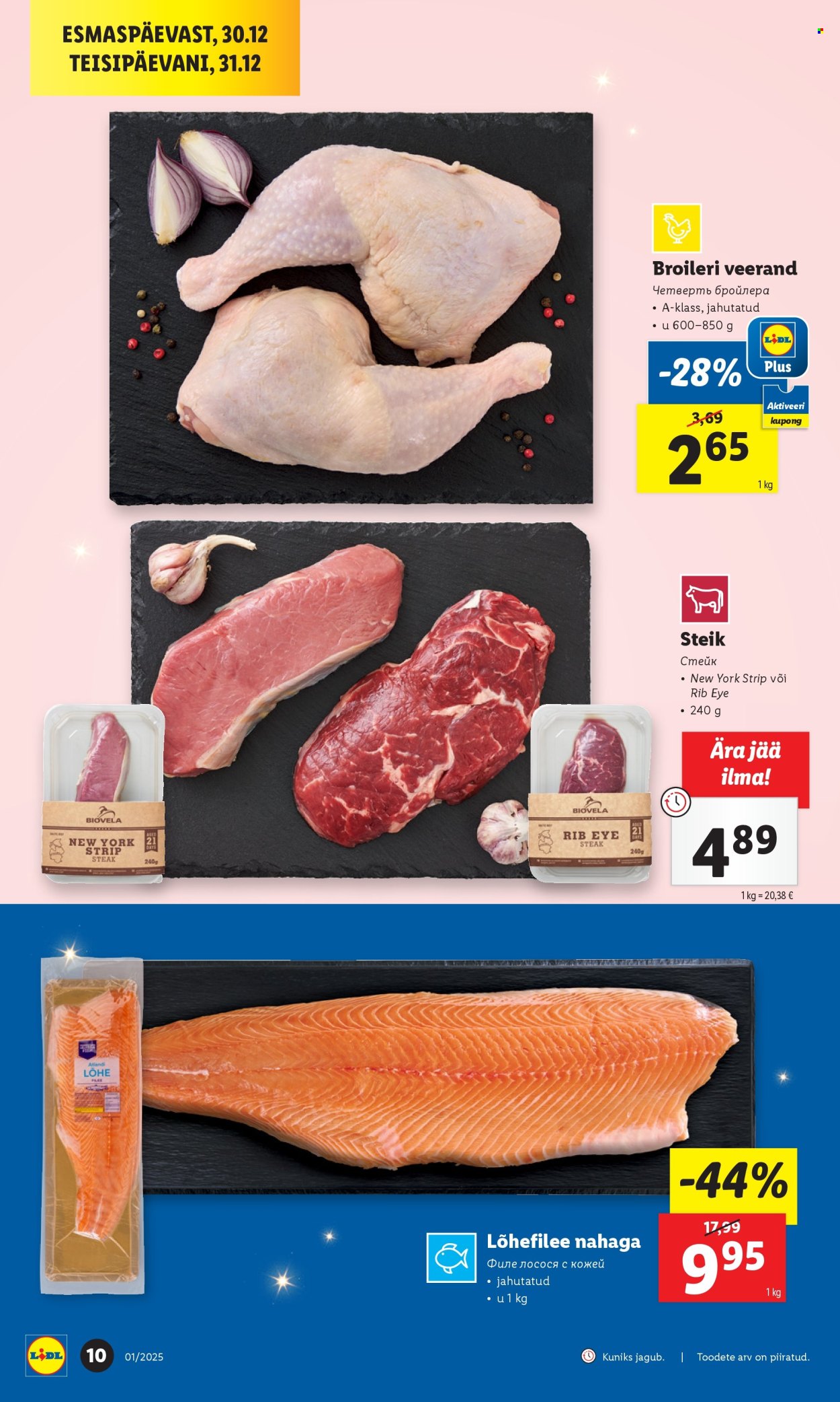 lidl - Lidl kliendileht - Kliendilehed (30.12.2024 - 5.01.2025) - page: 10