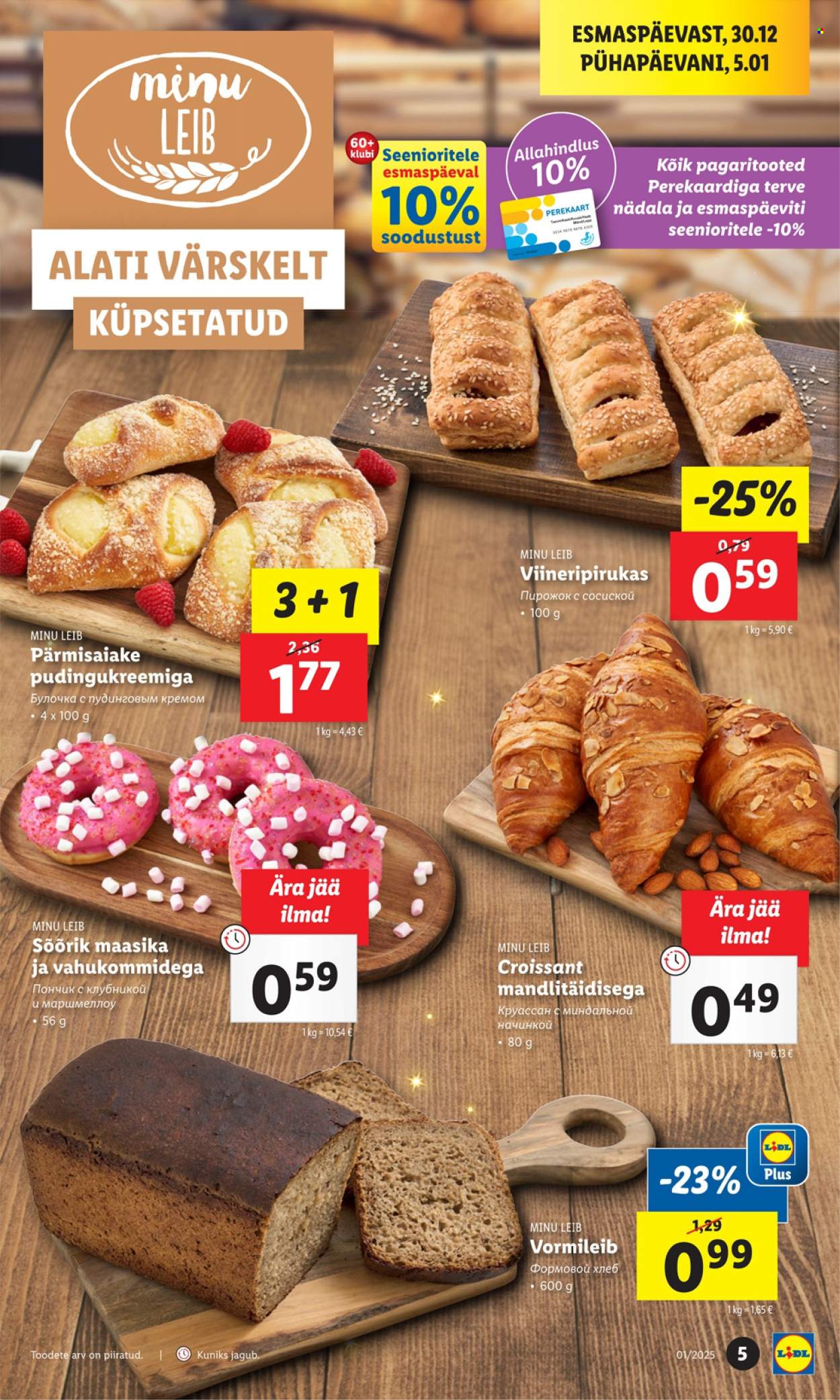 lidl - Lidl kliendileht - Kliendilehed (30.12.2024 - 5.01.2025) - page: 5