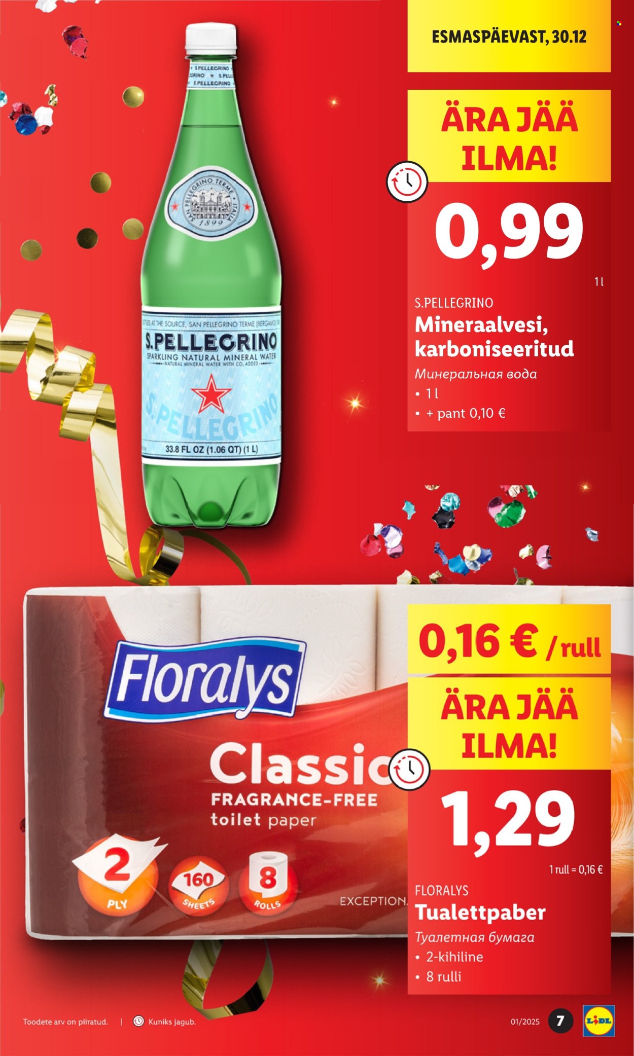 lidl - Lidl kliendileht - Kliendilehed (30.12.2024 - 5.01.2025) - page: 7