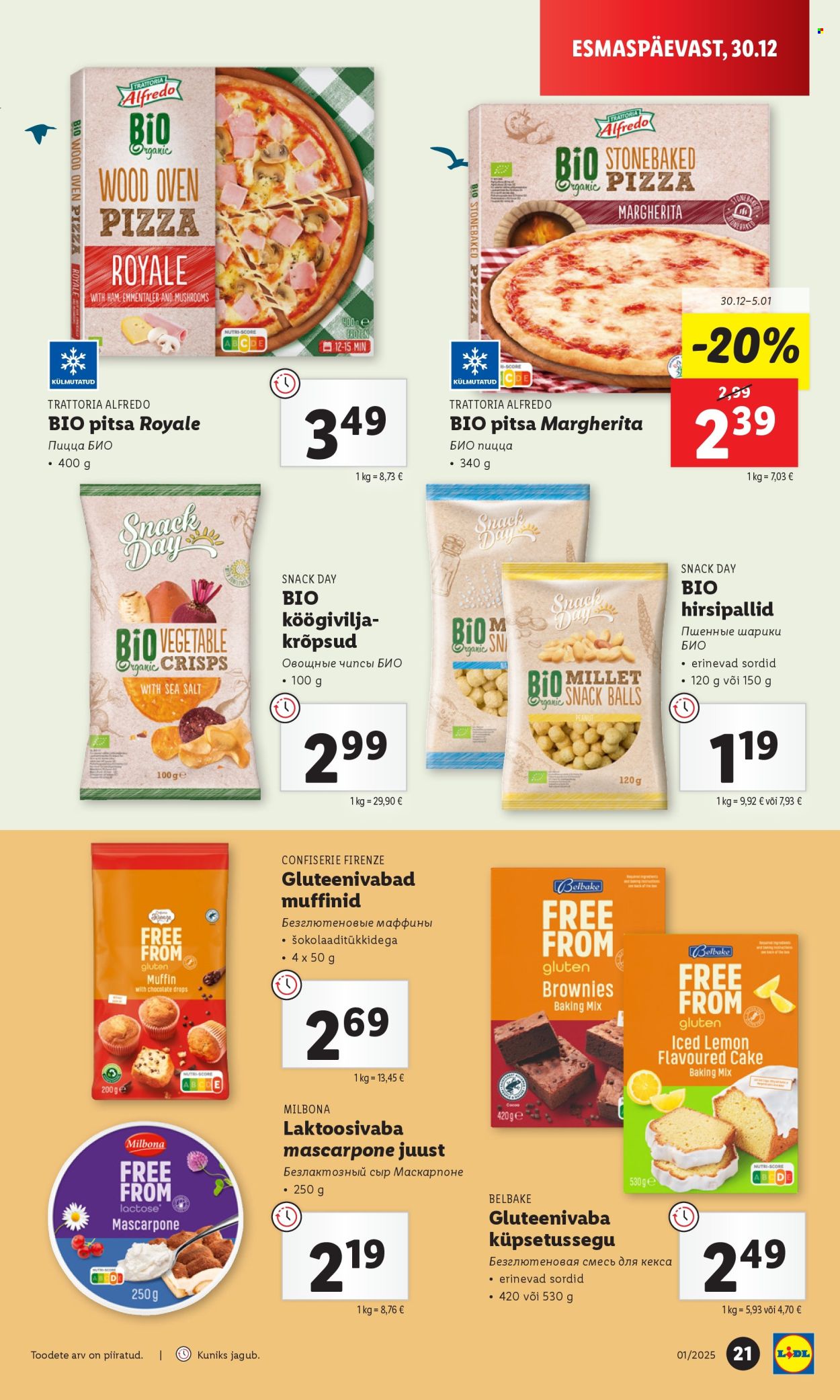 lidl - Lidl kliendileht - Kliendilehed (30.12.2024 - 5.01.2025) - page: 21