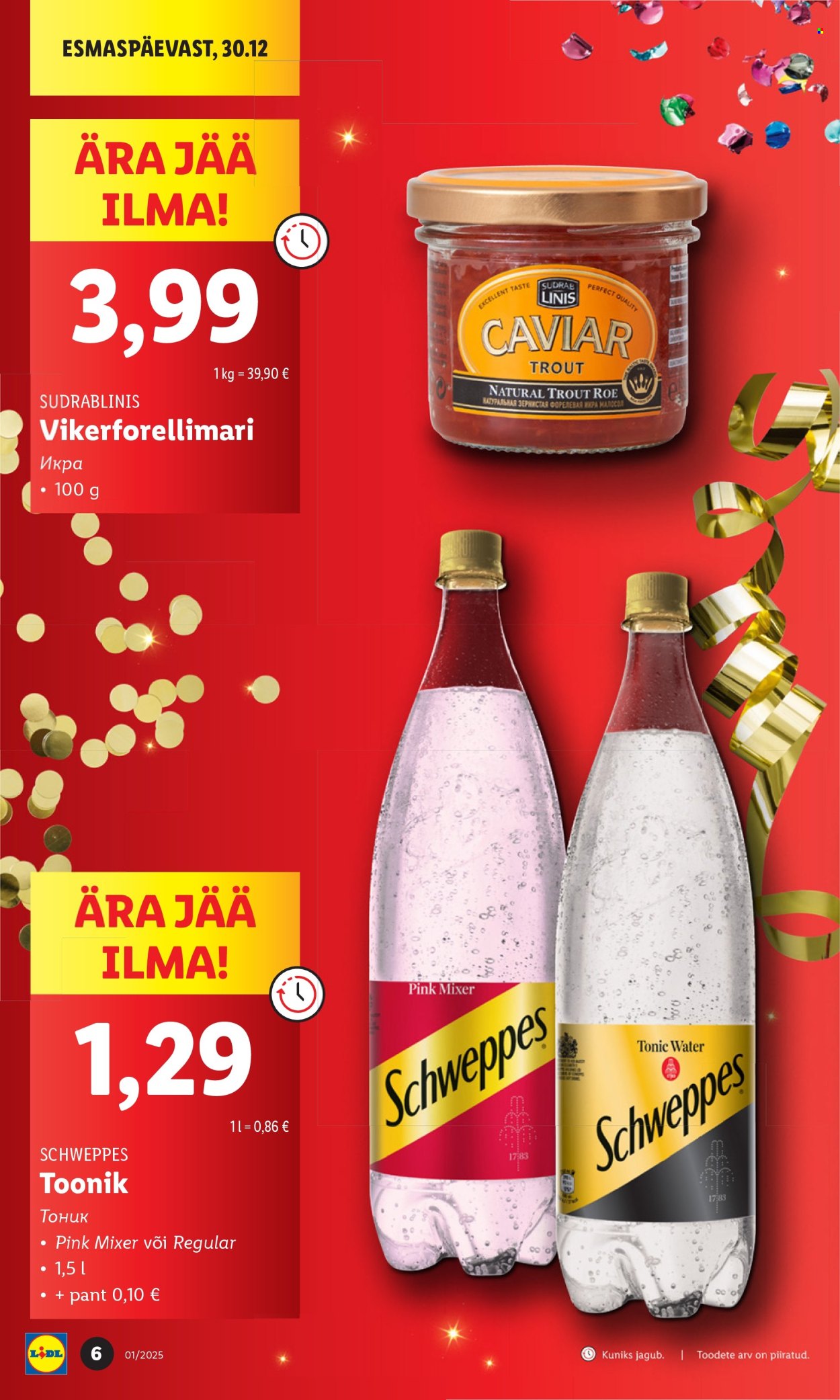 lidl - Lidl kliendileht - Kliendilehed (30.12.2024 - 5.01.2025) - page: 6