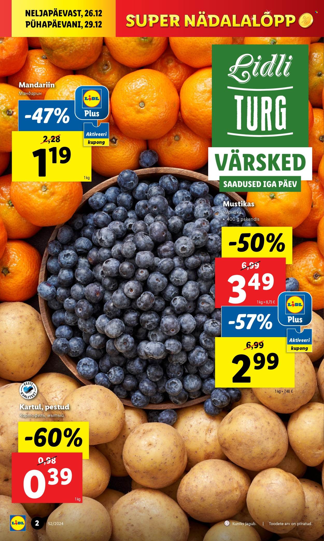 lidl - Lidl kliendileht - Nädalalõpu pakkumised (26.12 - 29.12.2024) - page: 2