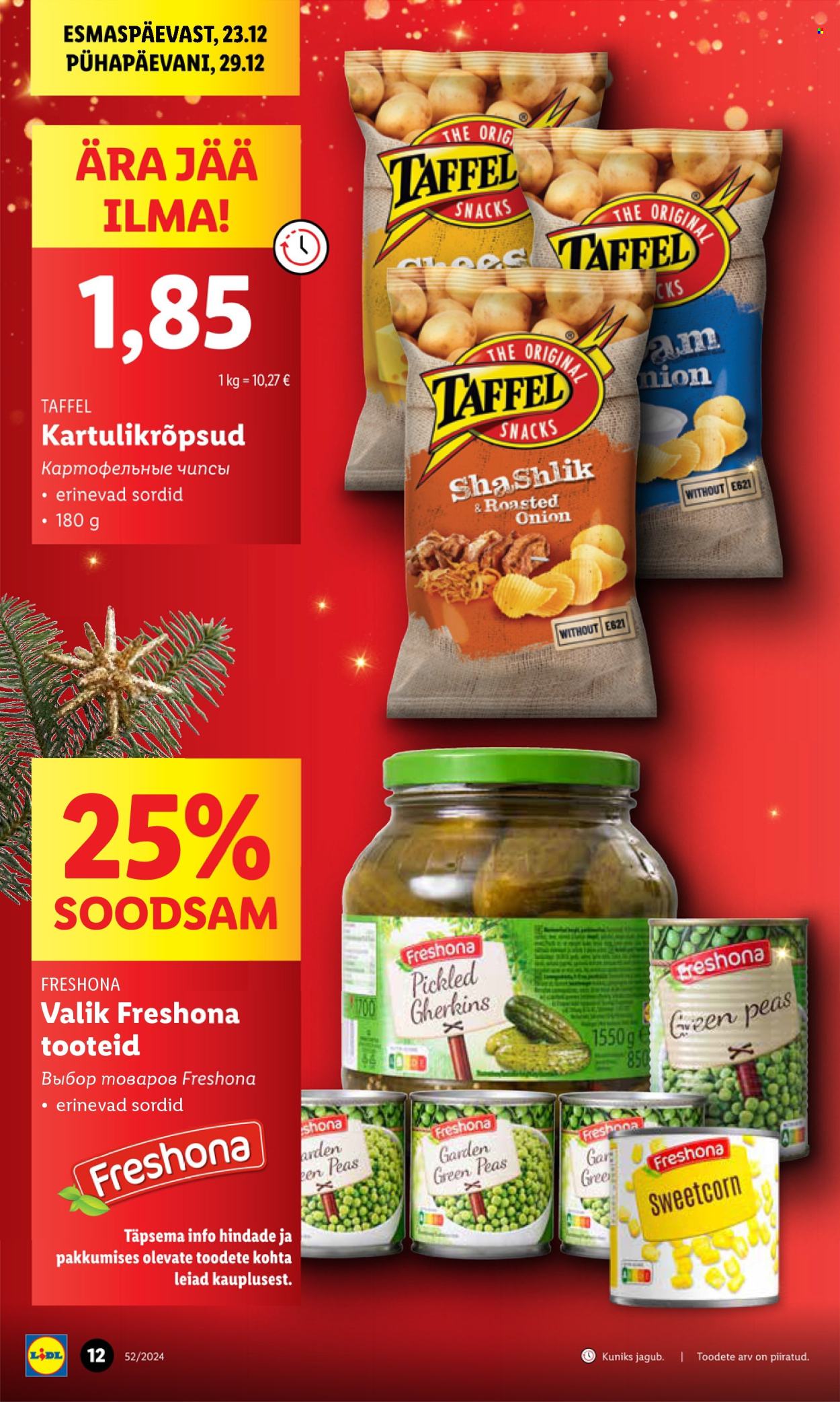 lidl - Lidl kliendileht - Nädalalõpu pakkumised (26.12 - 29.12.2024) - page: 12