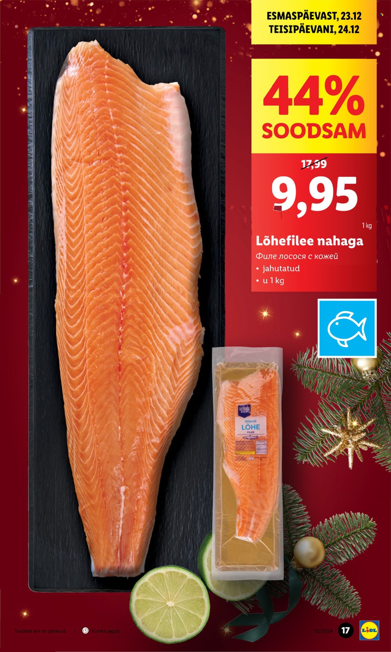 lidl - Lidl kliendileht - Nädalalõpu pakkumised (26.12 - 29.12.2024) - page: 17