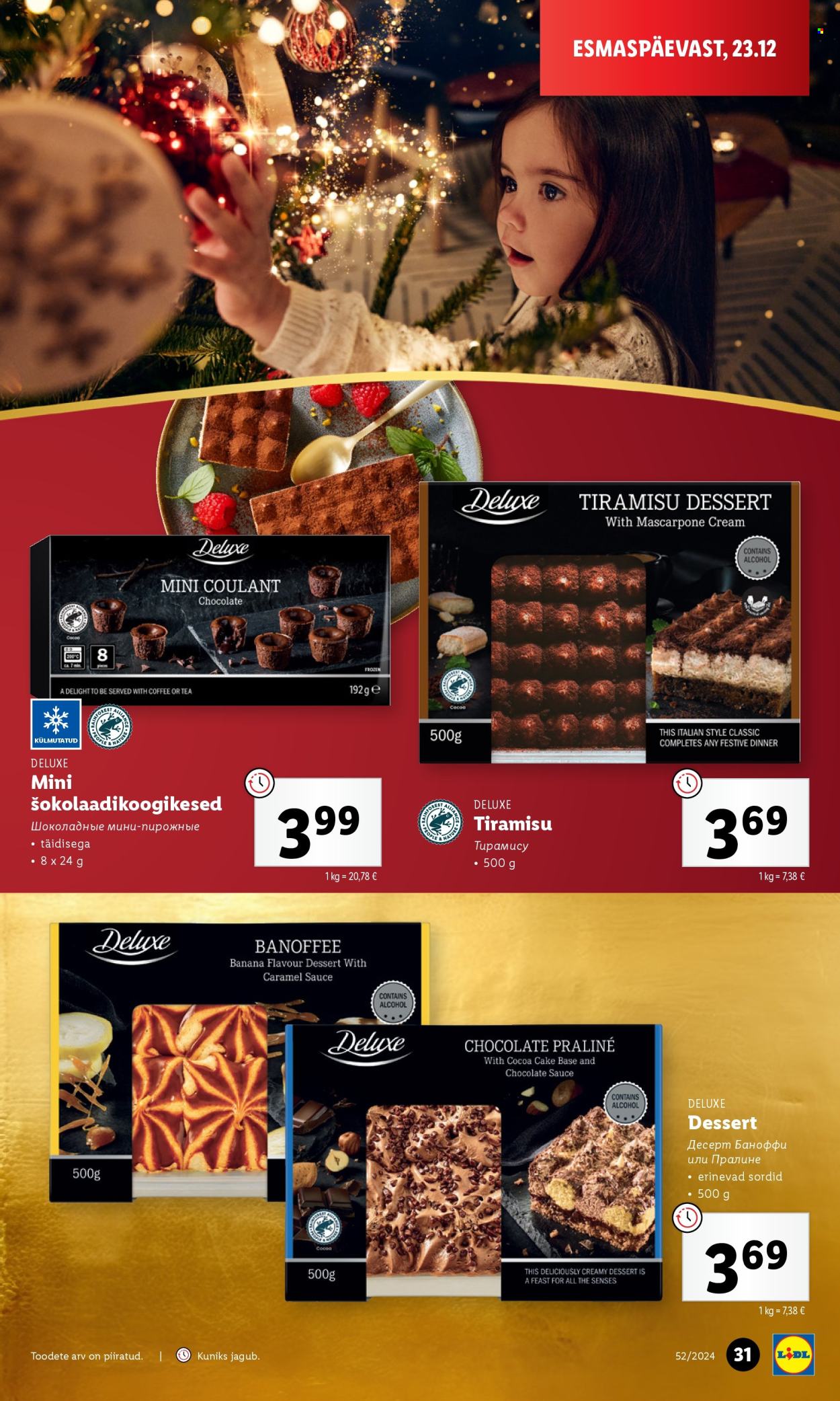 lidl - Lidl kliendileht - Nädalalõpu pakkumised (26.12 - 29.12.2024) - page: 31