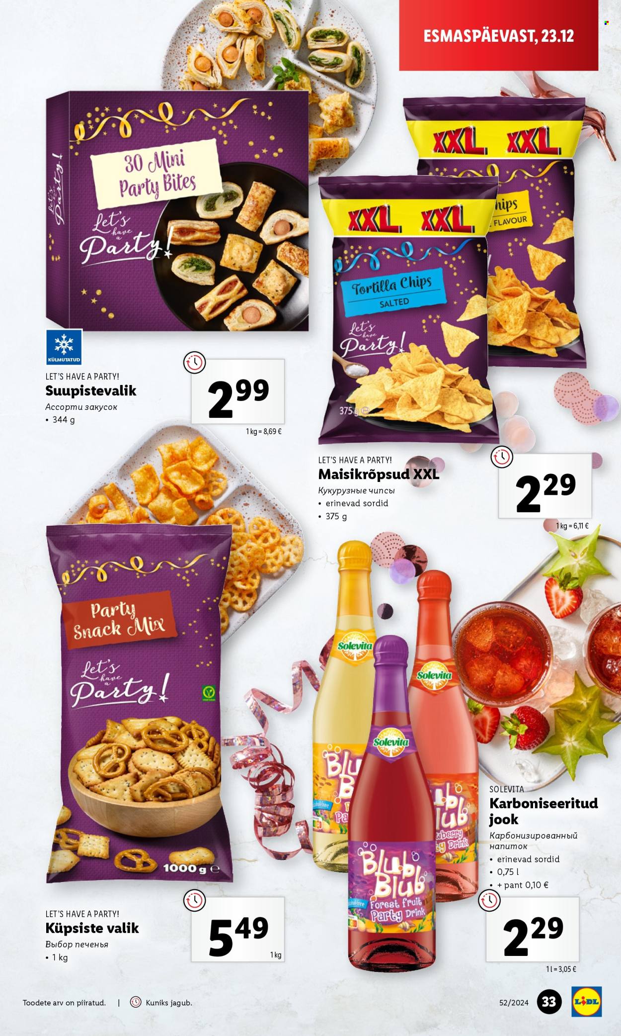 lidl - Lidl kliendileht - Nädalalõpu pakkumised (26.12 - 29.12.2024) - page: 33