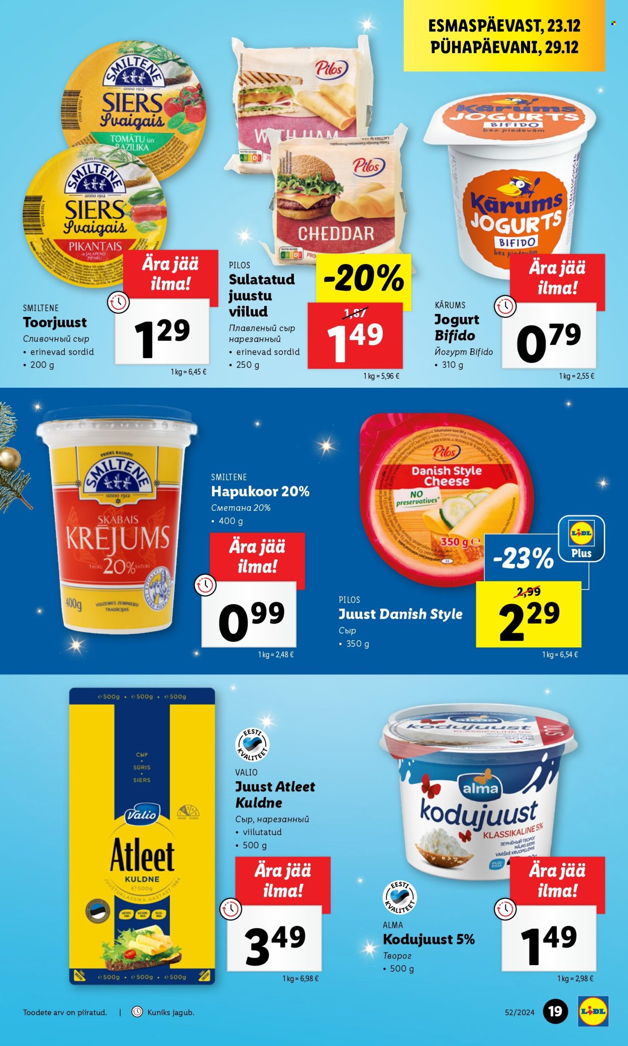 lidl - Lidl kliendileht - Nädalalõpu pakkumised (26.12 - 29.12.2024) - page: 19