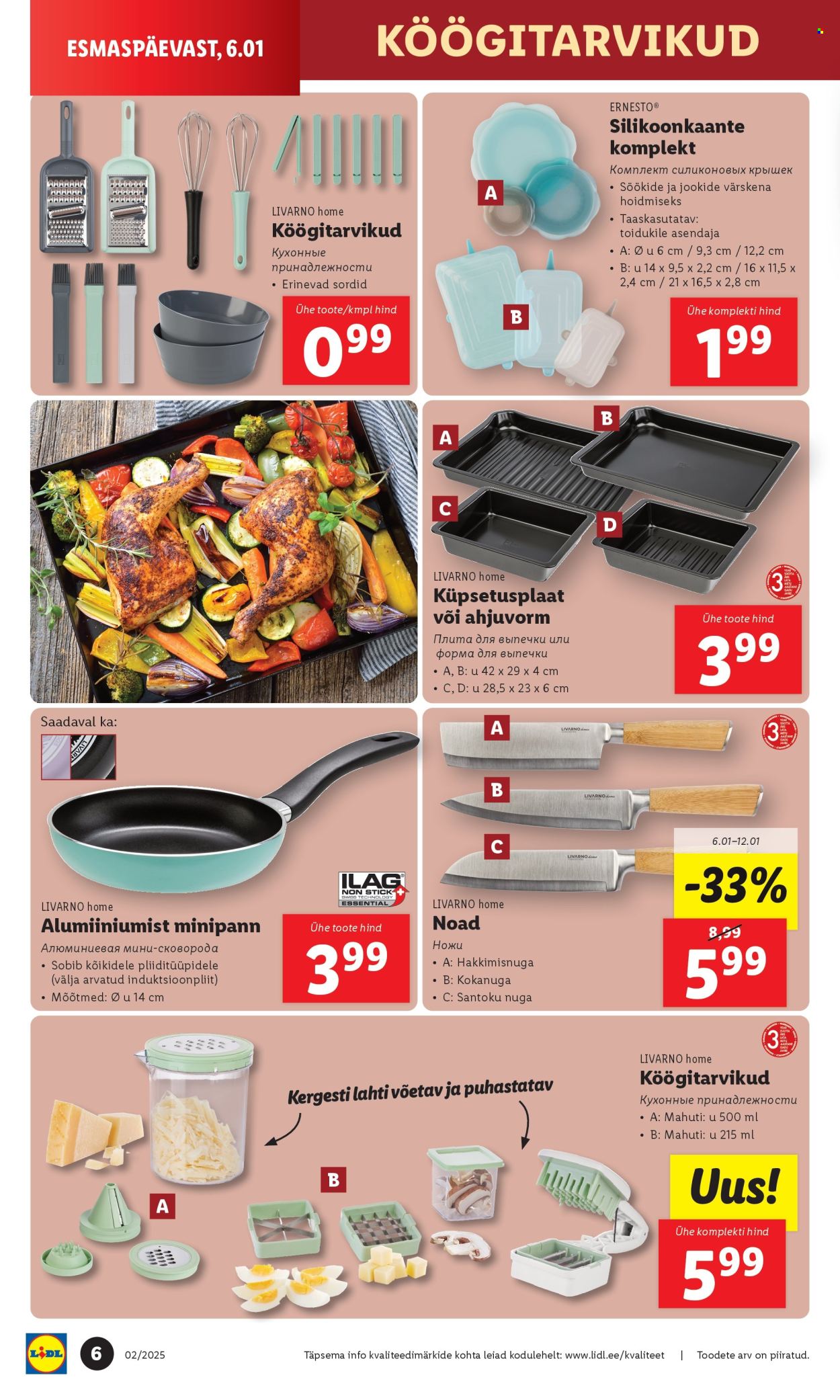 lidl - Lidl kliendileht - Tööstuskaupade pakkumised (6.01 - 12.01.2025) - page: 6