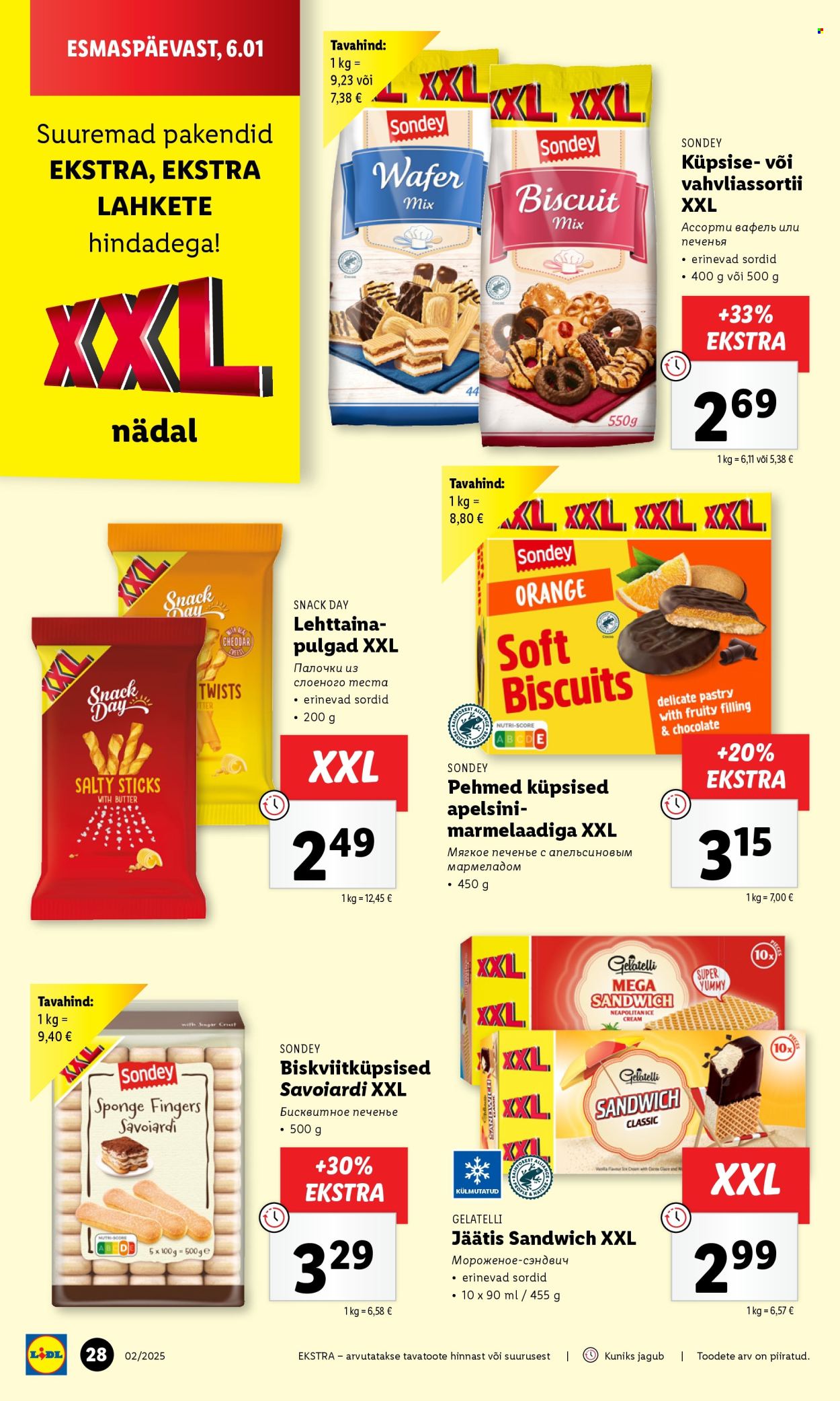 lidl - Lidl kliendileht - Kliendilehed (6.01 - 12.01.2025) - page: 28