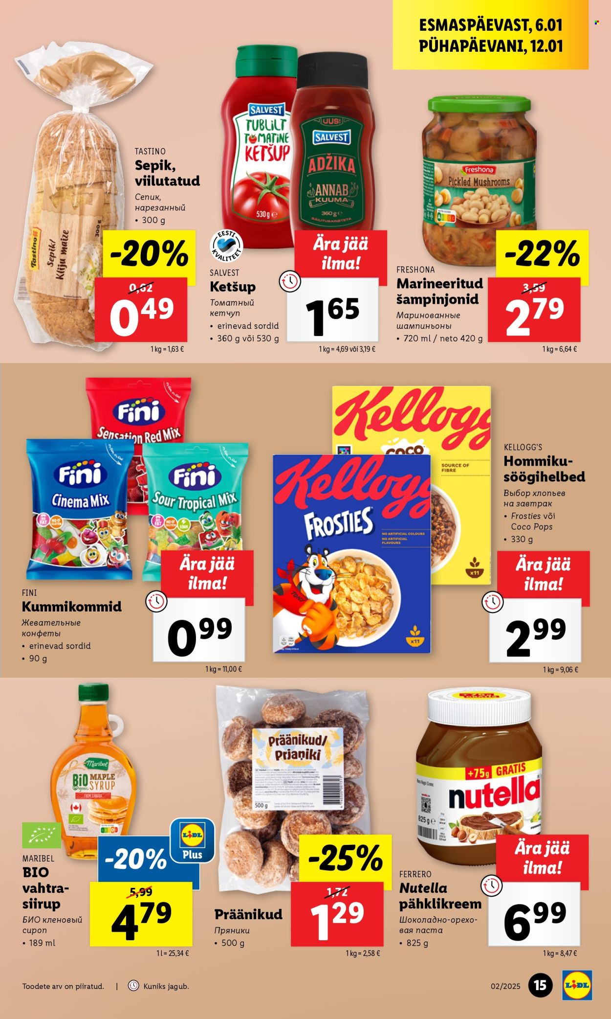 lidl - Lidl kliendileht - Kliendilehed (6.01 - 12.01.2025) - page: 15