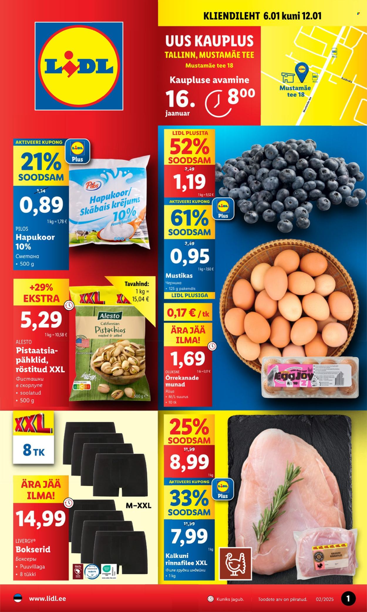 lidl - Lidl kliendileht - Kliendilehed (6.01 - 12.01.2025)