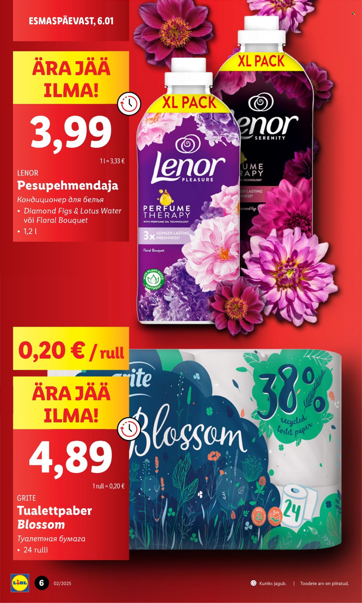 lidl - Lidl kliendileht - Kliendilehed (6.01 - 12.01.2025) - page: 6