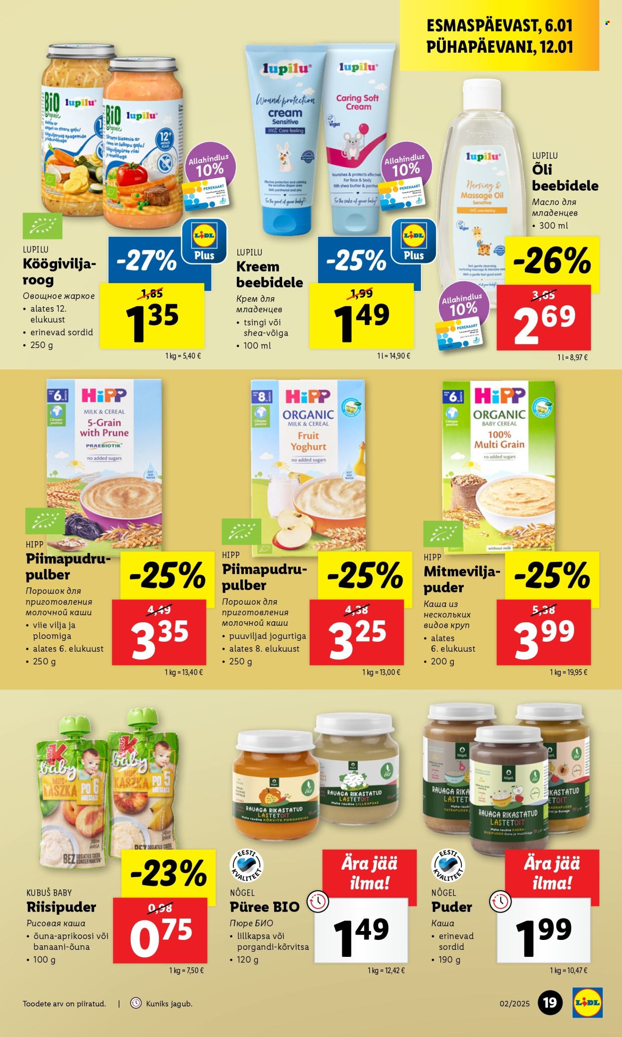 lidl - Lidl kliendileht - Kliendilehed (6.01 - 12.01.2025) - page: 19