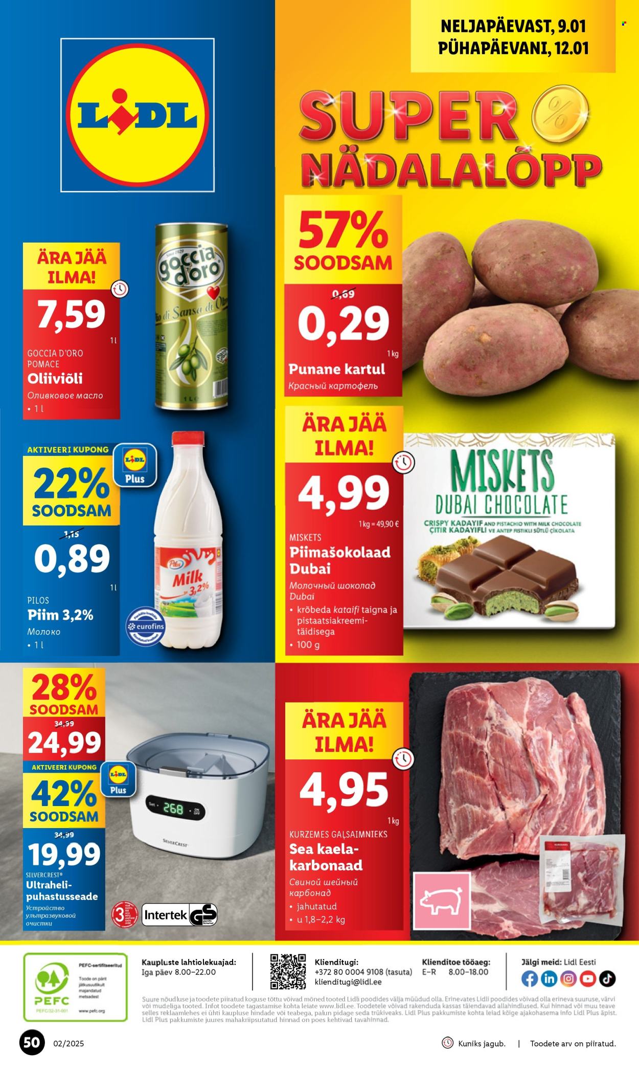 lidl - Lidl kliendileht - Kliendilehed (6.01 - 12.01.2025) - page: 50