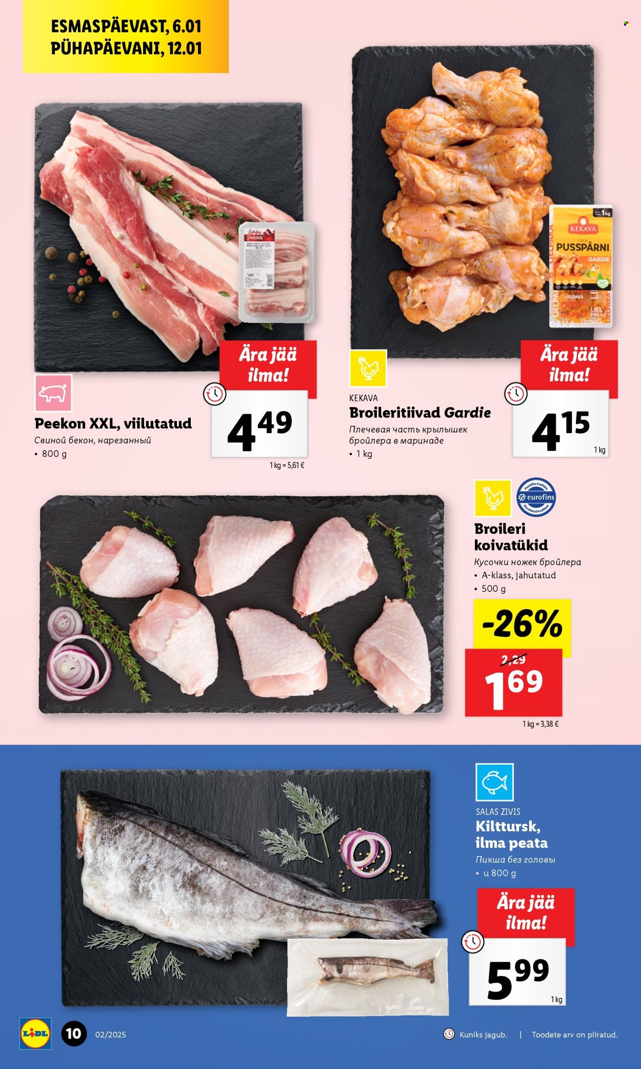 lidl - Lidl kliendileht - Kliendilehed (6.01 - 12.01.2025) - page: 10