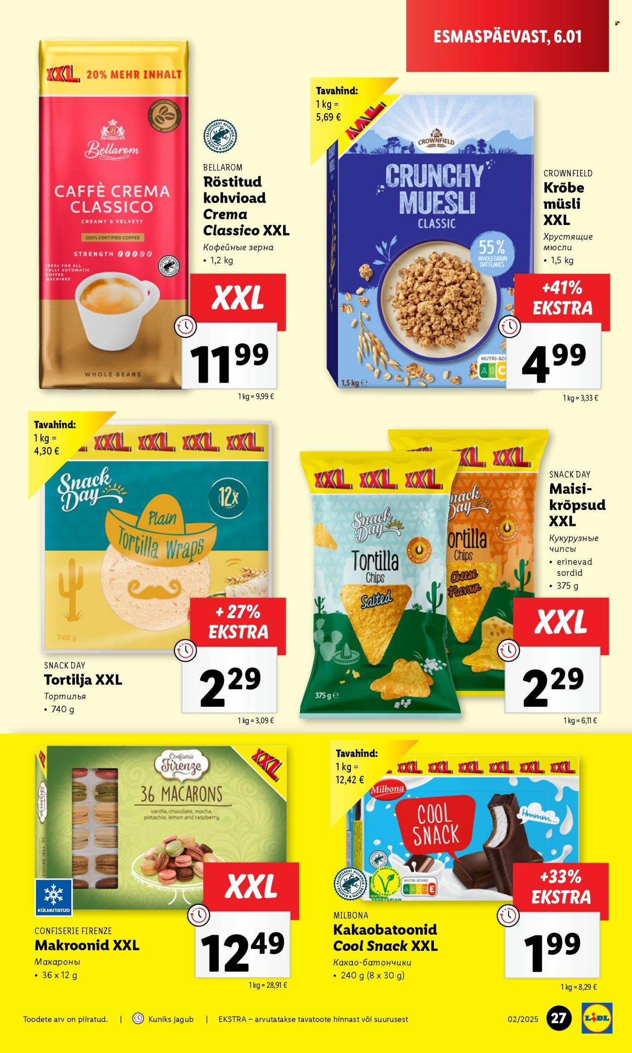 lidl - Lidl kliendileht - Kliendilehed (6.01 - 12.01.2025) - page: 27