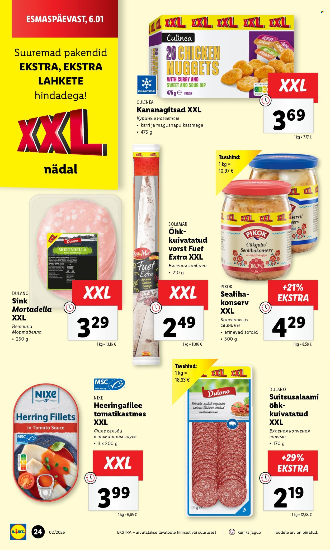 lidl - Lidl kliendileht - Kliendilehed (6.01 - 12.01.2025) - page: 24