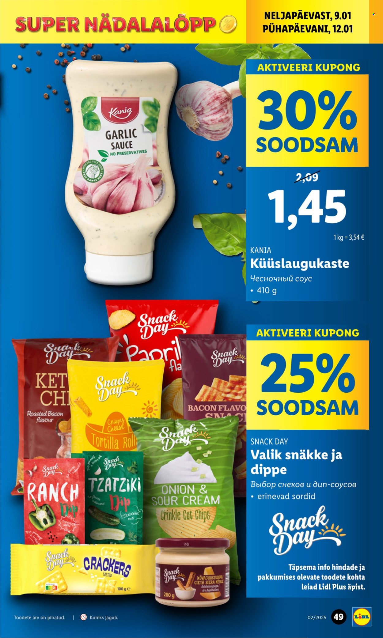 lidl - Lidl kliendileht - Kliendilehed (6.01 - 12.01.2025) - page: 49