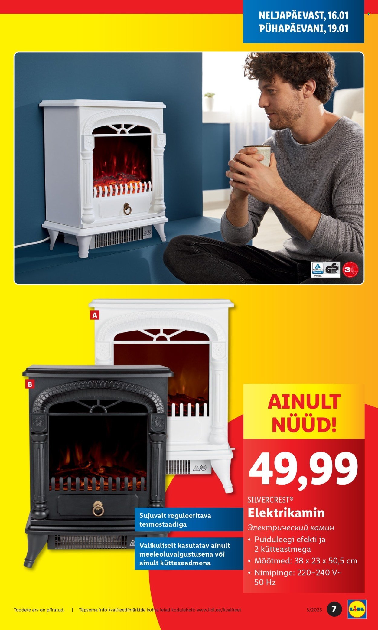 lidl - Lidl kliendileht - Tallinn,Mustamäe tee (16.01 - 19.01.2025) - page: 7