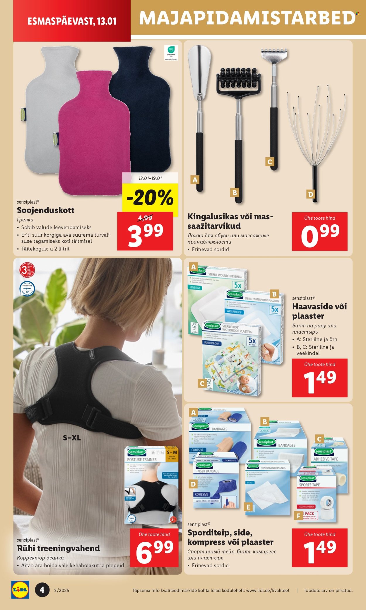 lidl - Lidl kliendileht - Tööstuskaupade pakkumised (13.01 - 19.01.2025) - page: 4