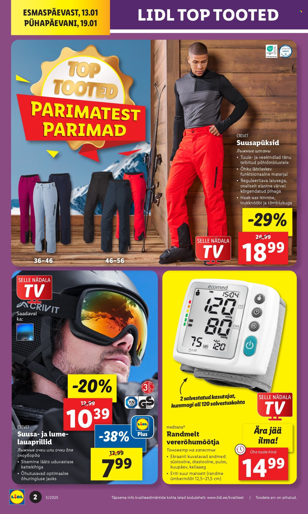 lidl - Lidl kliendileht - Tööstuskaupade pakkumised (13.01 - 19.01.2025) - page: 2