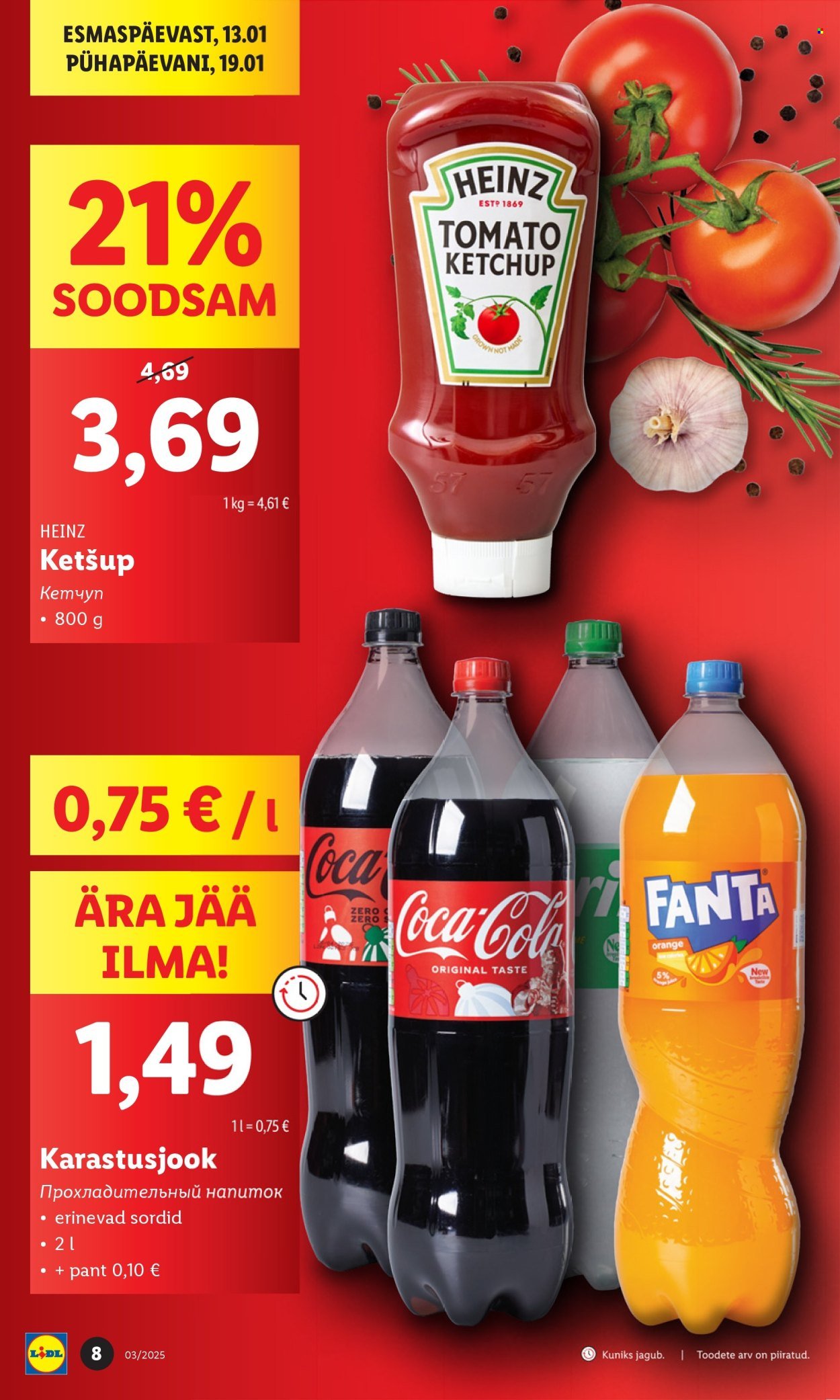 lidl - Lidl kliendileht - Kliendilehed (13.01 - 19.01.2025) - page: 8