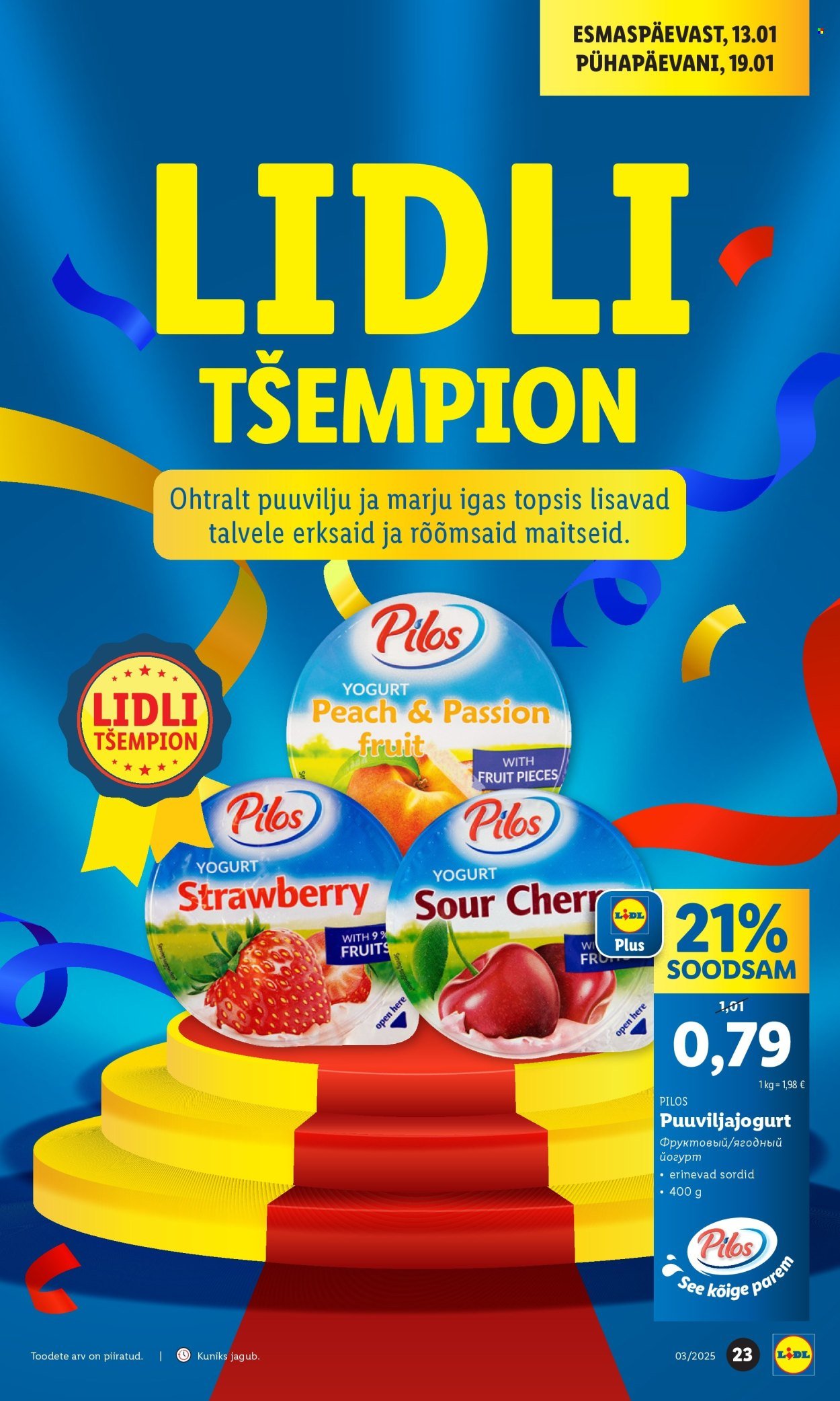 lidl - Lidl kliendileht - Kliendilehed (13.01 - 19.01.2025) - page: 23