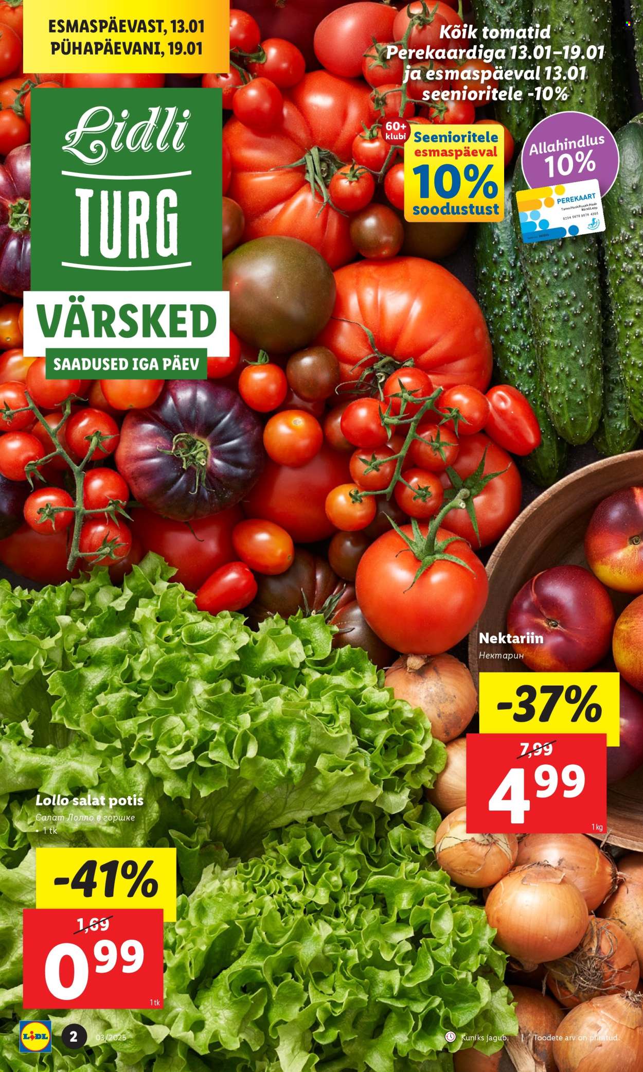 lidl - Lidl kliendileht - Kliendilehed (13.01 - 19.01.2025) - page: 2