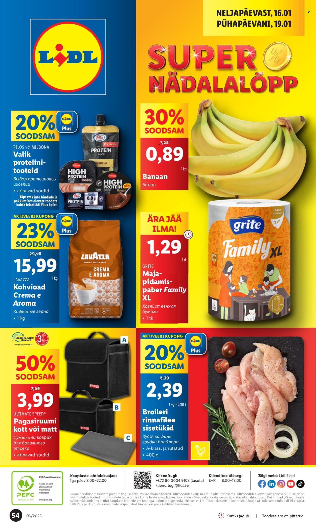 lidl - Lidl kliendileht - Kliendilehed (13.01 - 19.01.2025) - page: 54