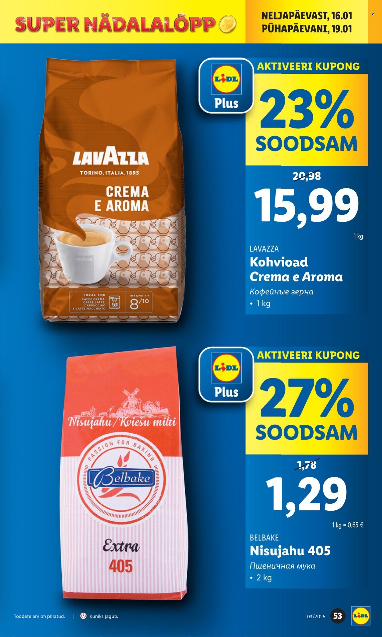 lidl - Lidl kliendileht - Kliendilehed (13.01 - 19.01.2025) - page: 53