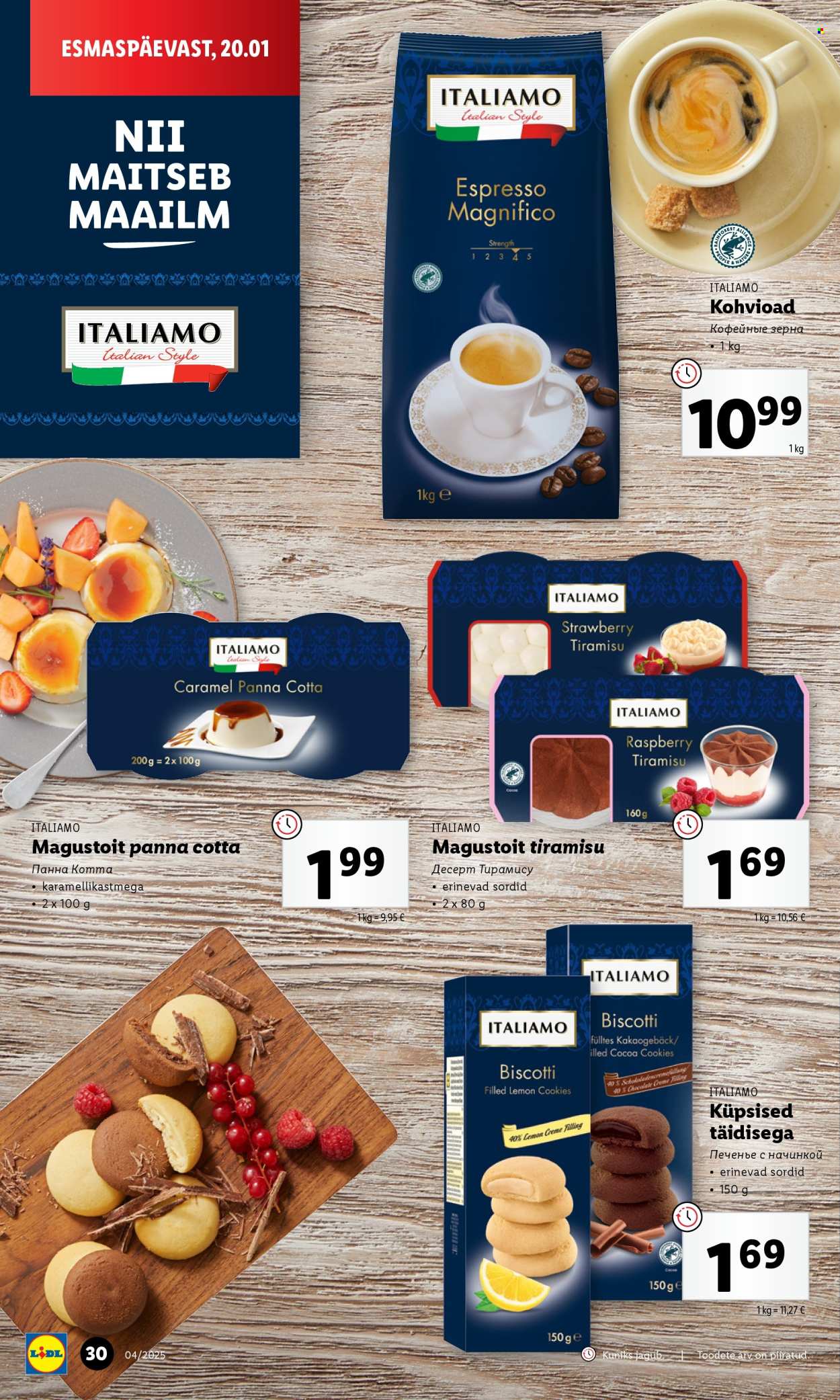 lidl - Lidl kliendileht - Kliendilehed (20.01 - 26.01.2025) - page: 30