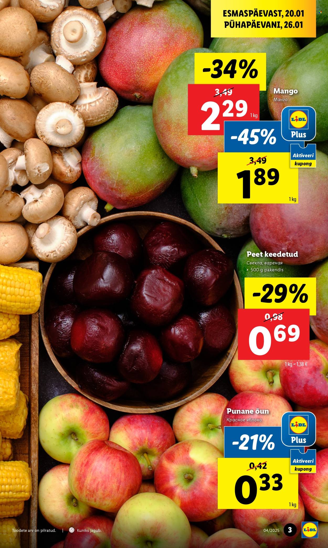 lidl - Lidl kliendileht - Kliendilehed (20.01 - 26.01.2025) - page: 3