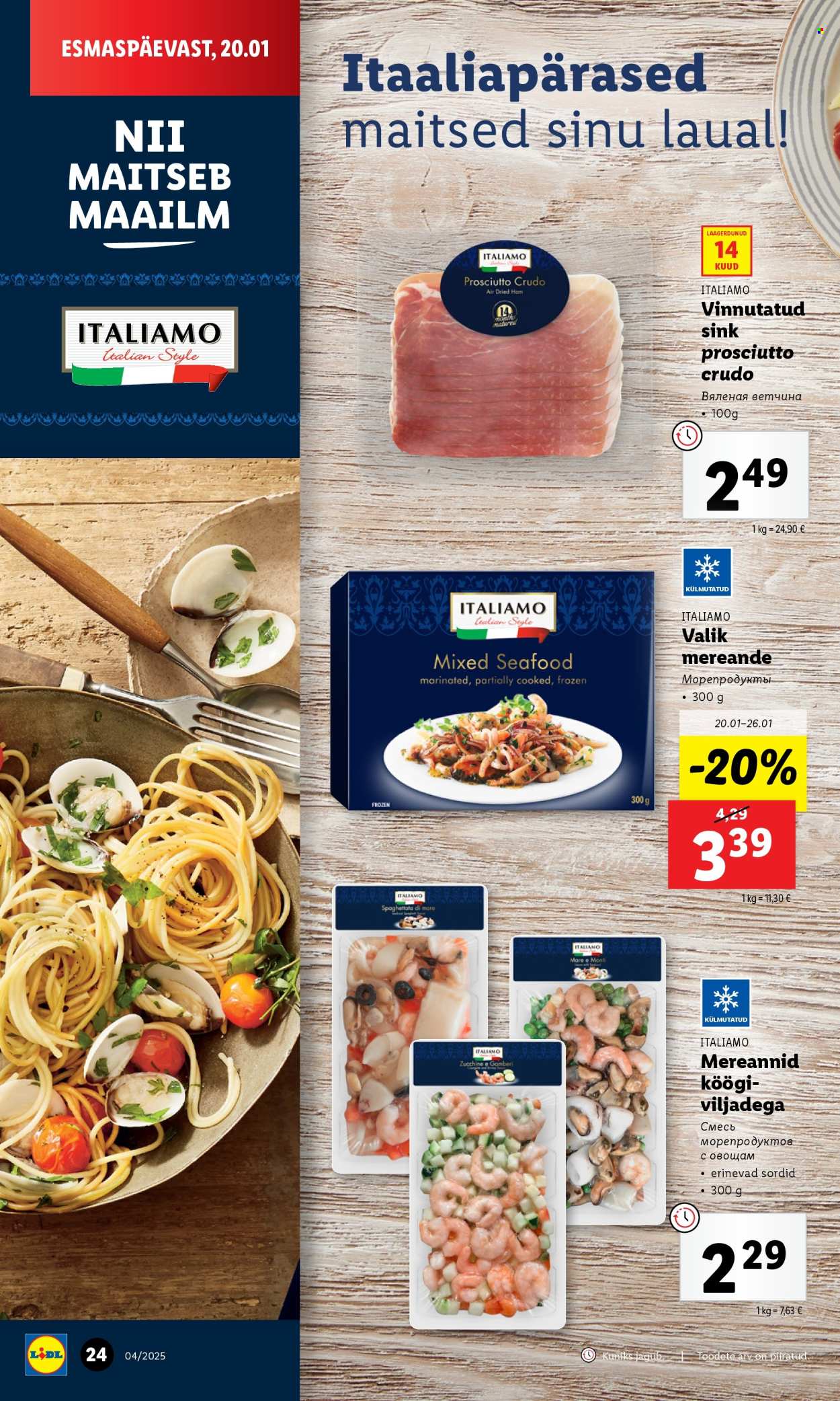 lidl - Lidl kliendileht - Kliendilehed (20.01 - 26.01.2025) - page: 24