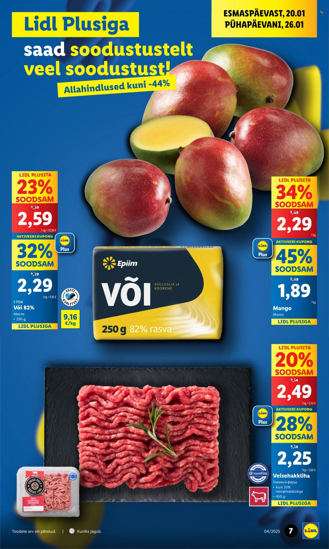 lidl - Lidl kliendileht - Kliendilehed (20.01 - 26.01.2025) - page: 7