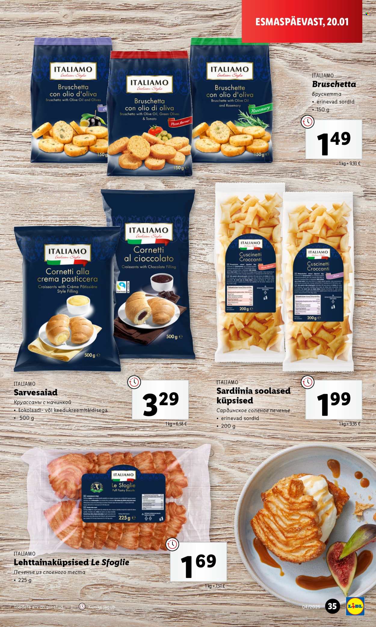 lidl - Lidl kliendileht - Kliendilehed (20.01 - 26.01.2025) - page: 35