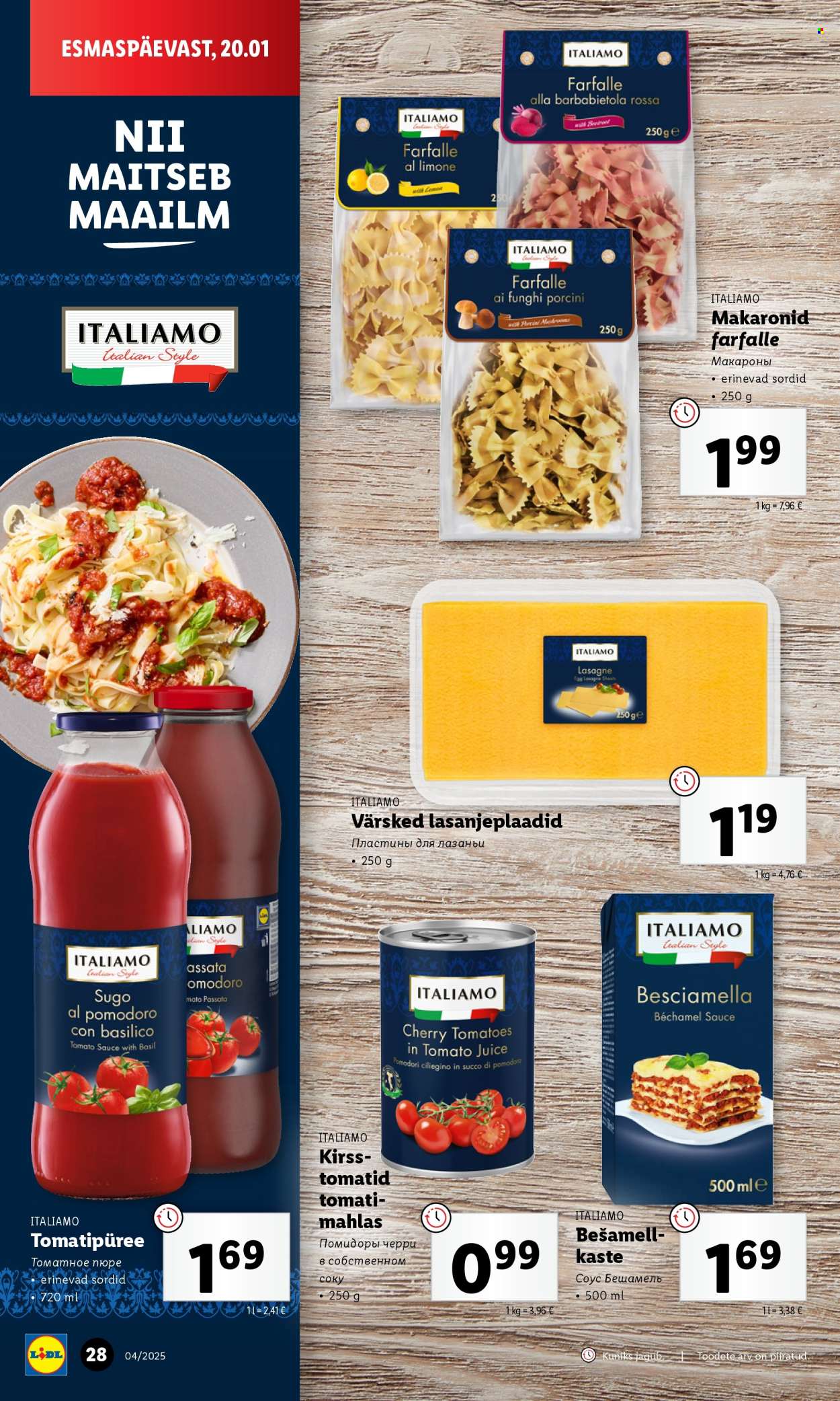 lidl - Lidl kliendileht - Kliendilehed (20.01 - 26.01.2025) - page: 28