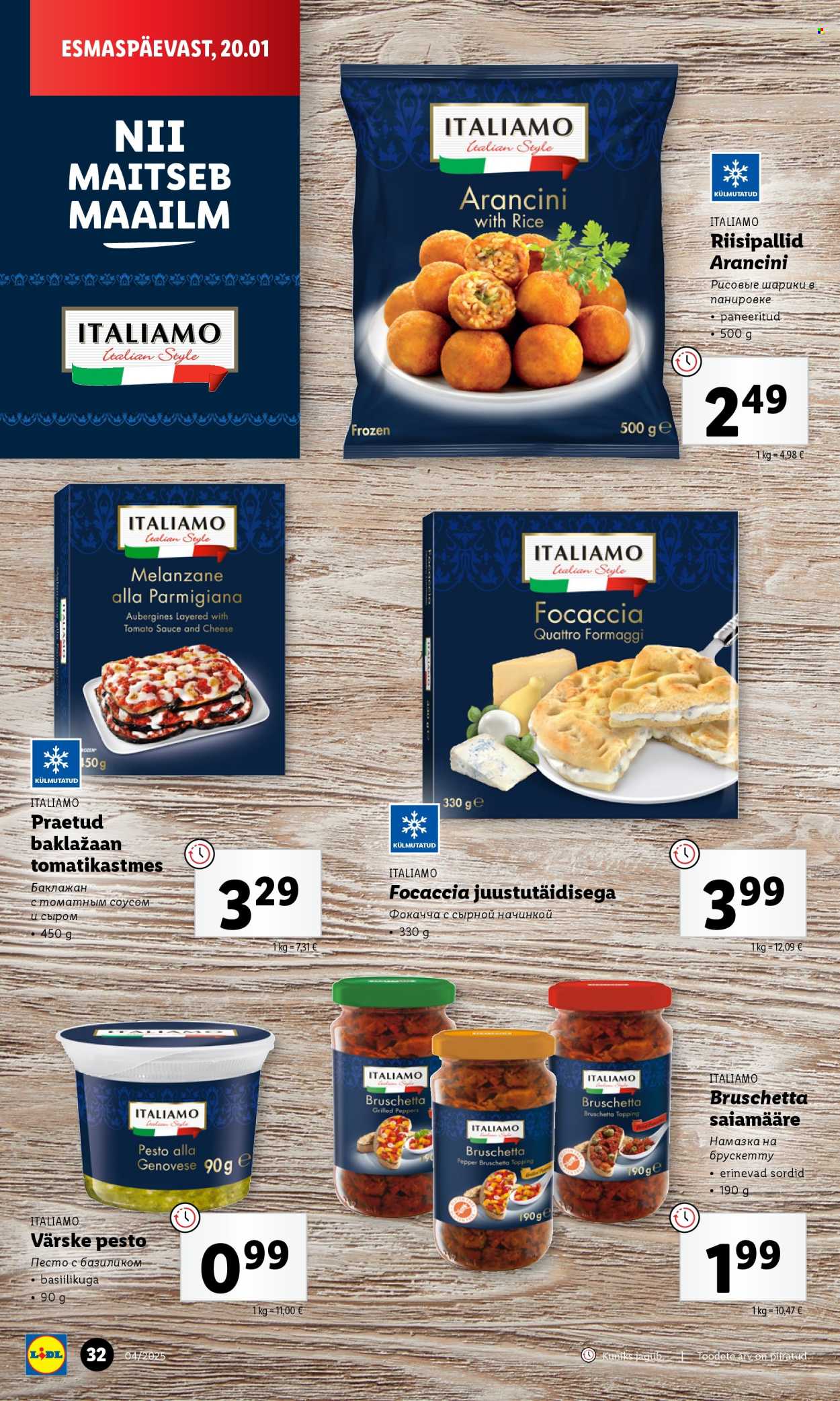 lidl - Lidl kliendileht - Kliendilehed (20.01 - 26.01.2025) - page: 32