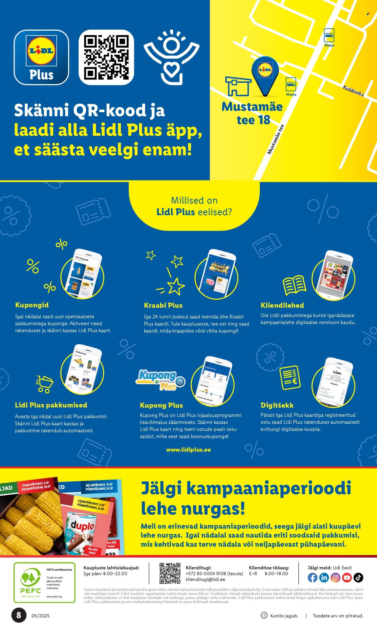 lidl - Lidl kliendileht - Tallinn,Mustamäe tee (27.01 - 2.02.2025) - page: 8