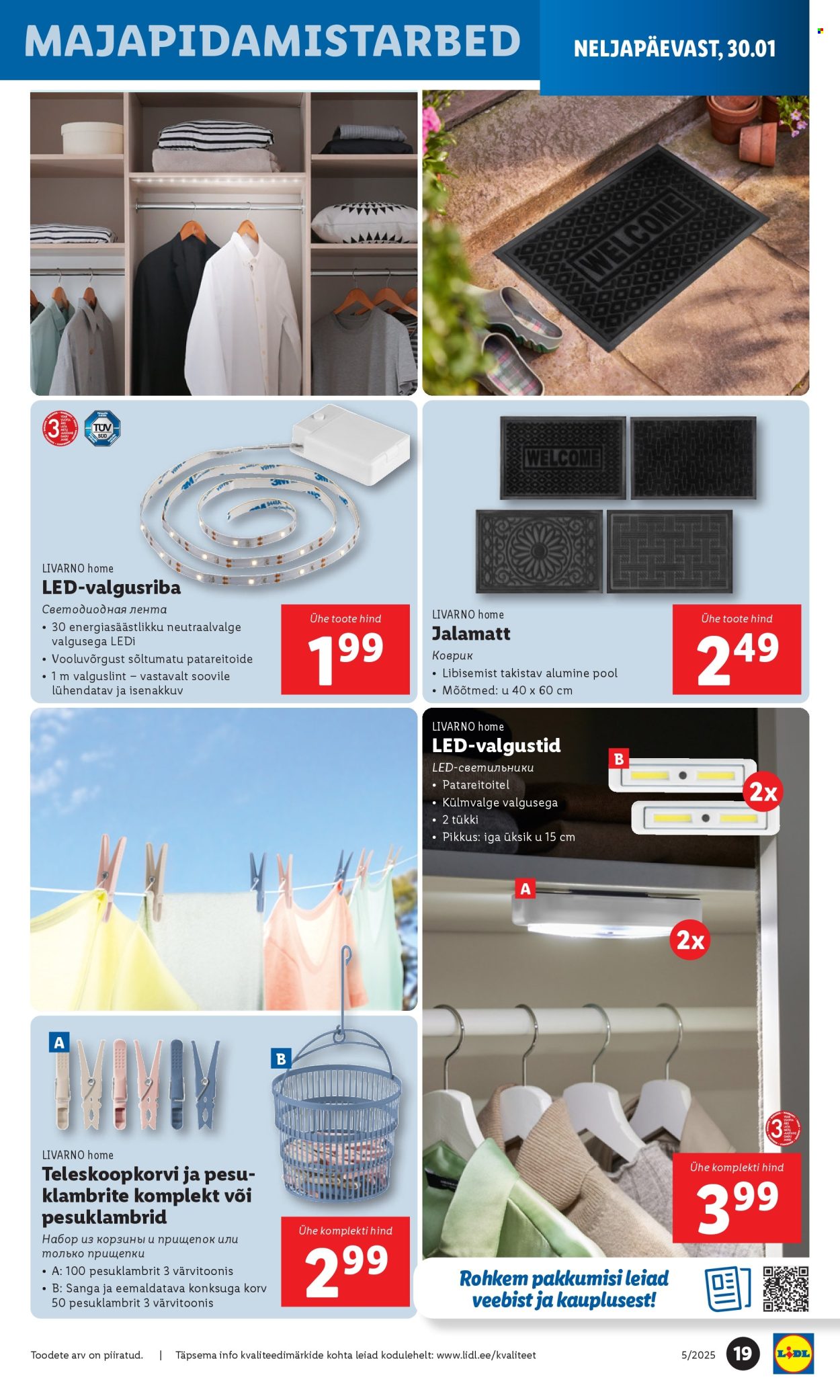 lidl - Lidl kliendileht - Tööstuskaupade pakkumised (27.01 - 2.02.2025) - page: 19