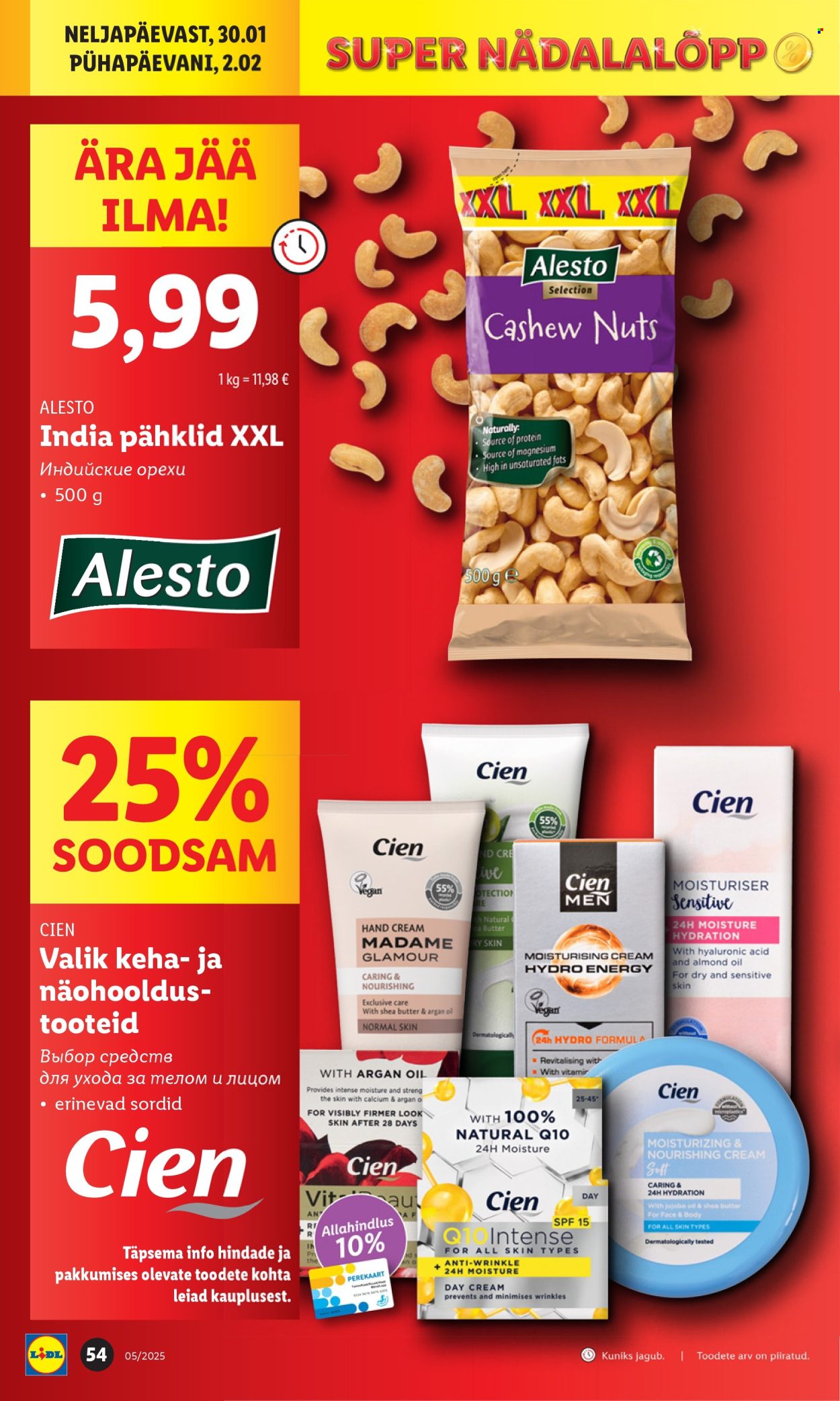 lidl - Lidl kliendileht - Kliendilehed (27.01 - 2.02.2025) - page: 54