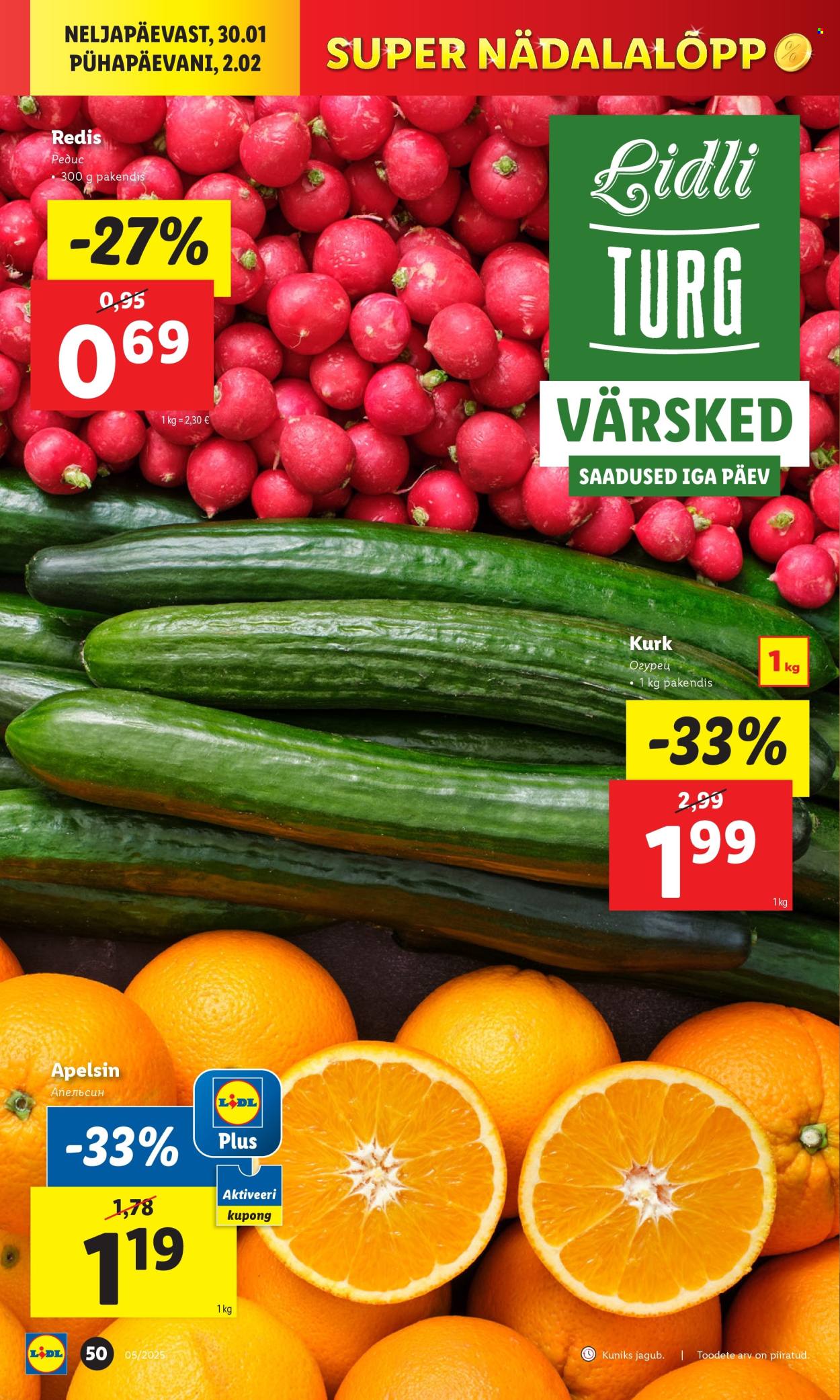 lidl - Lidl kliendileht - Kliendilehed (27.01 - 2.02.2025) - page: 50